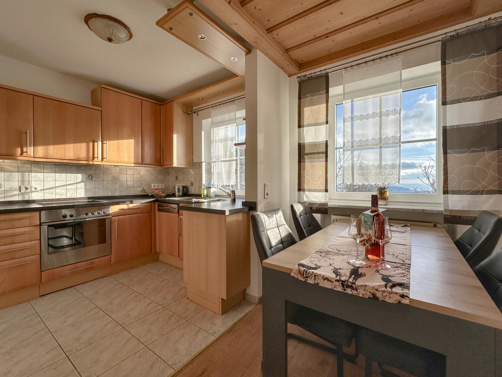 Licht appartement bij Zenting met balkon, vlakbij bos en skilift - foto 7