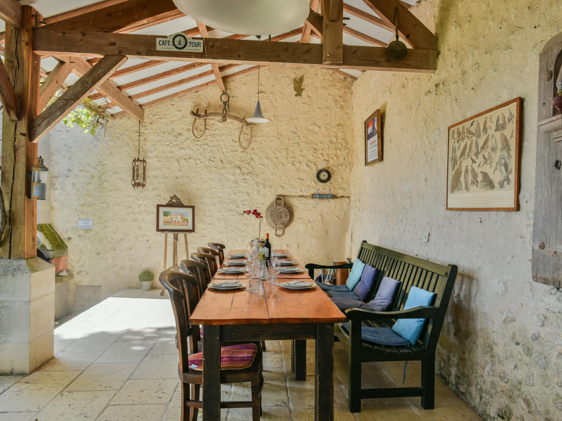 Groot familiehuis met privézwembad en glijbaan in de Dordogne - foto 30