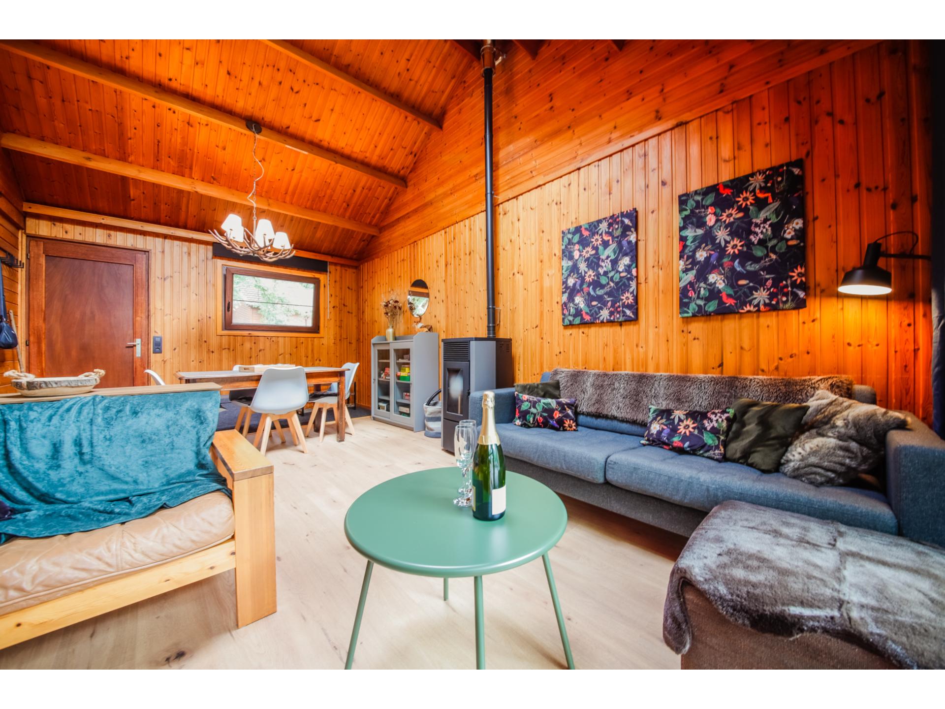 Knus chalet voor 5 in de bossen bij Heure, Ardennen - foto 3