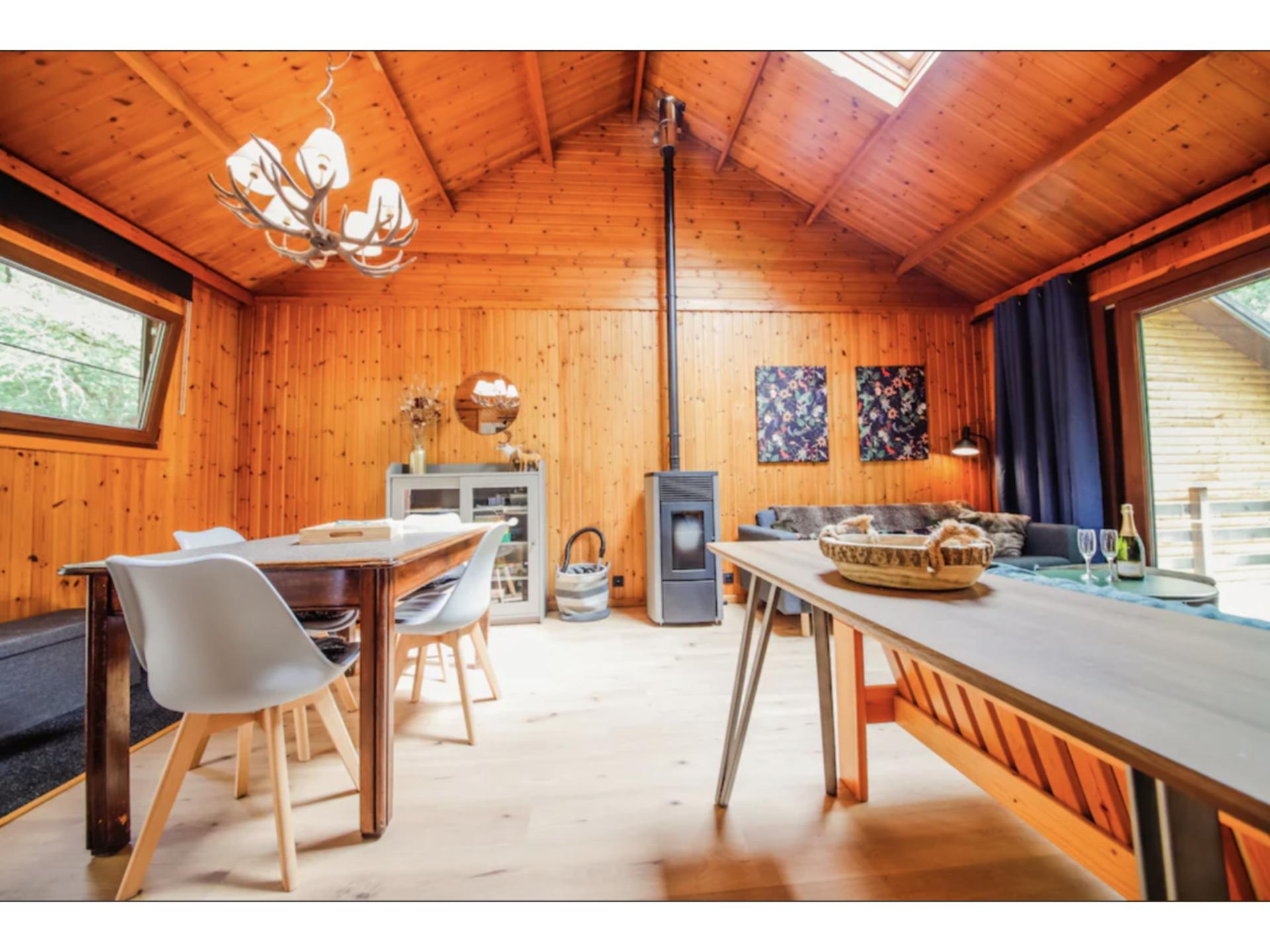 Knus chalet voor 5 in de bossen bij Heure, Ardennen - foto 12
