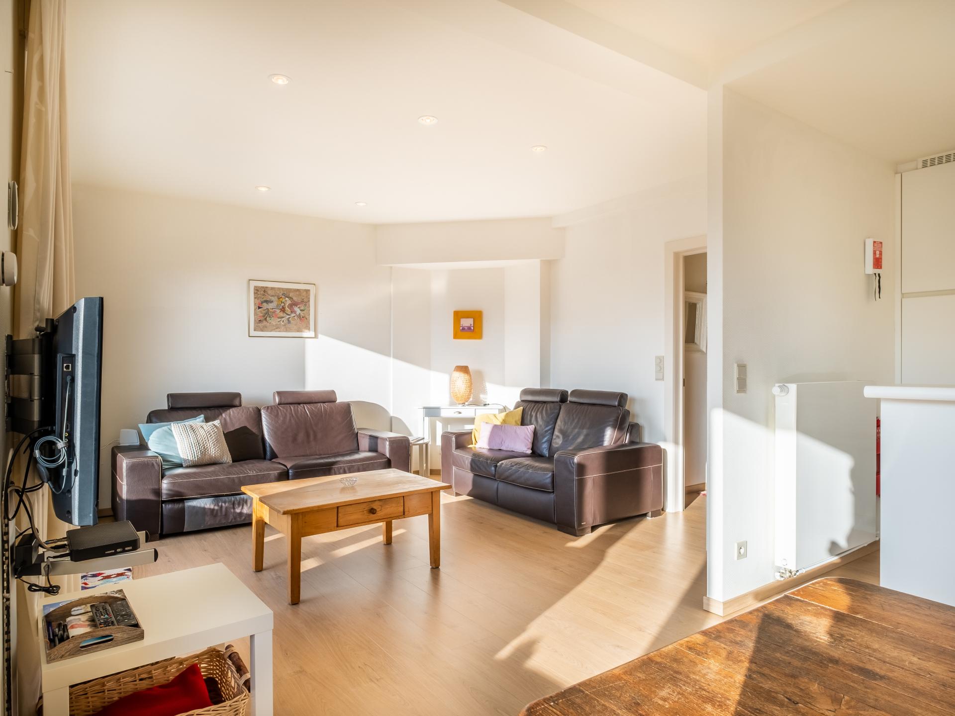 Modern appartement in centrum Koksijde met balkon, 150m van strand - foto 7
