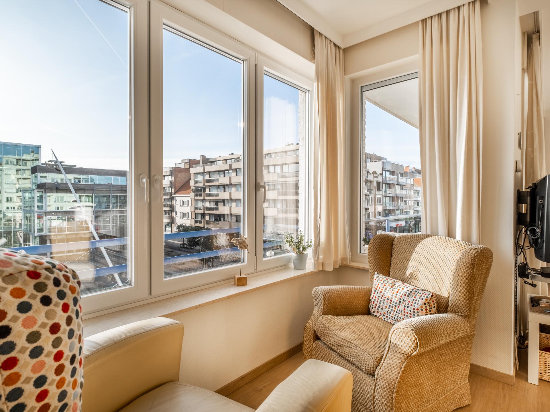 Modern appartement in centrum Koksijde met balkon, 150m van strand - foto 4