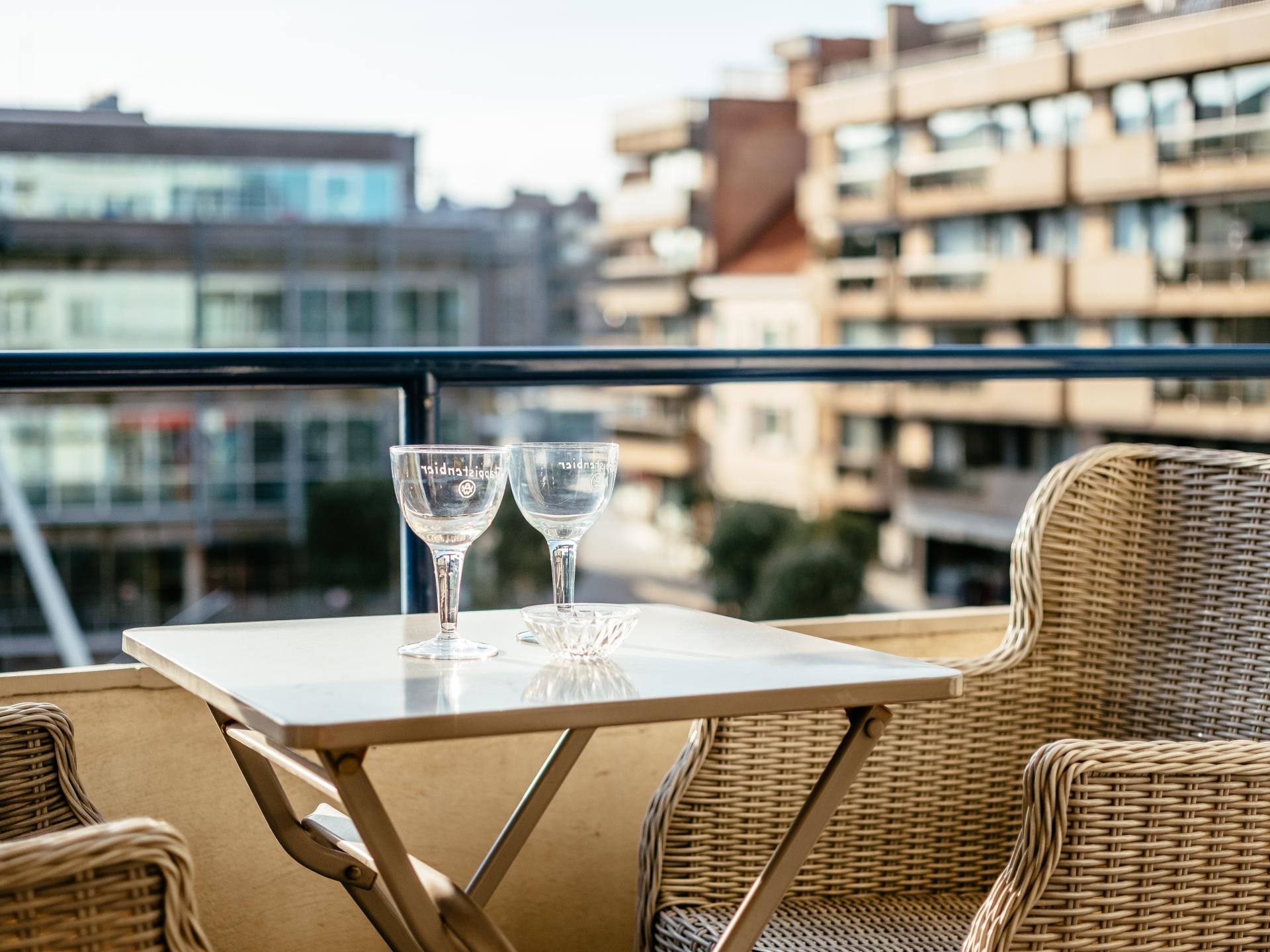 Modern appartement in centrum Koksijde met balkon, 150m van strand - foto 11
