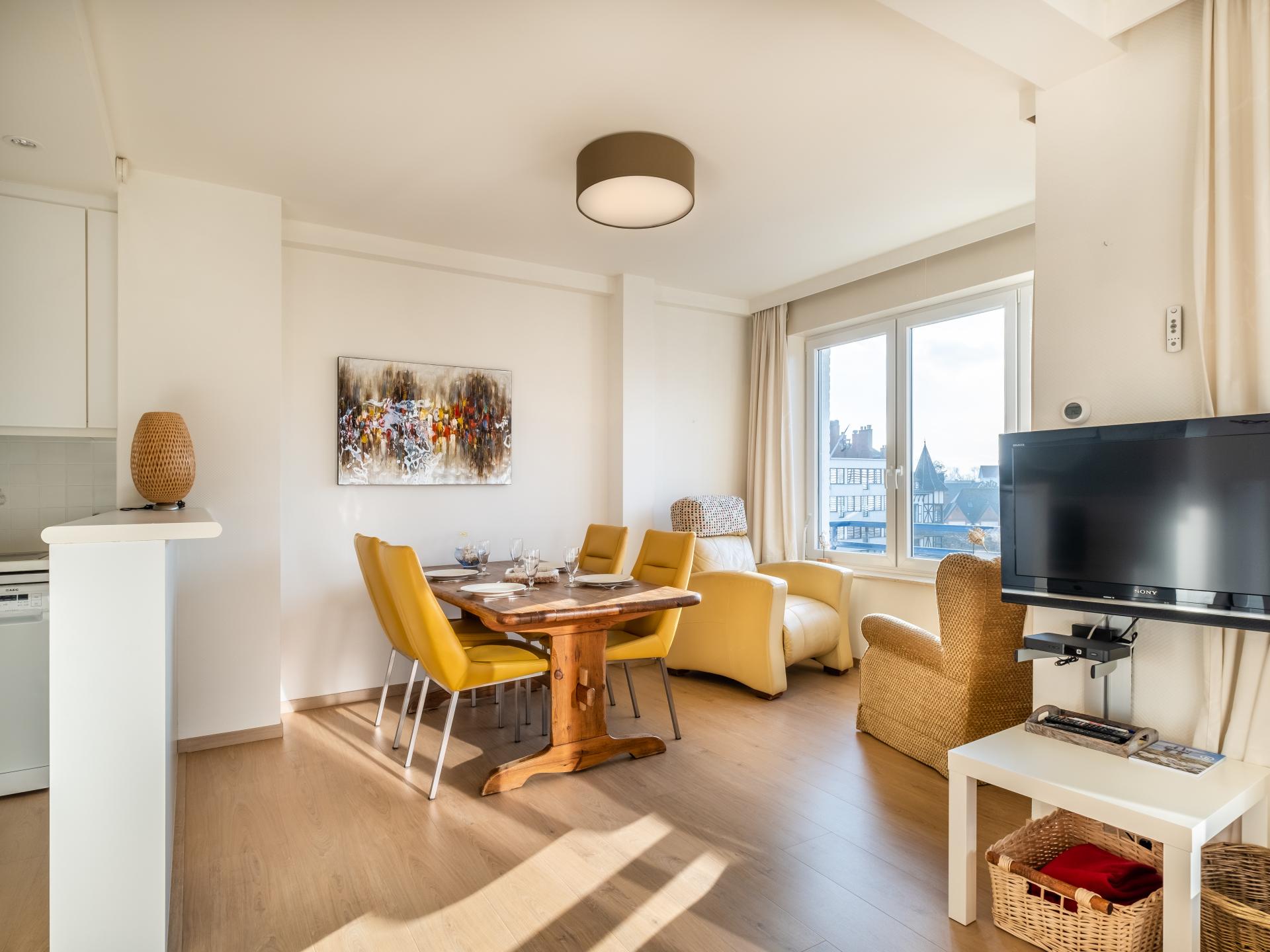 Modern appartement in centrum Koksijde met balkon, 150m van strand - foto 8
