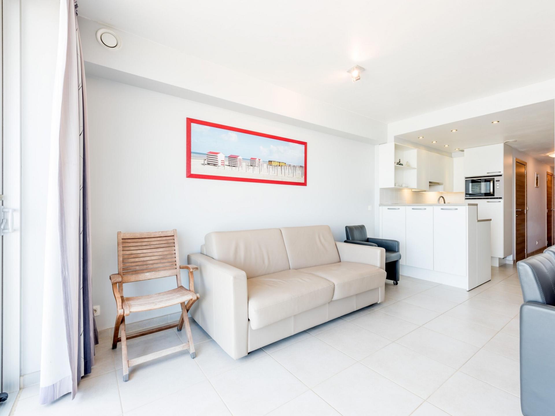4-persoons appartement aan zee in centrum Koksijde · 4 pers. - foto 3