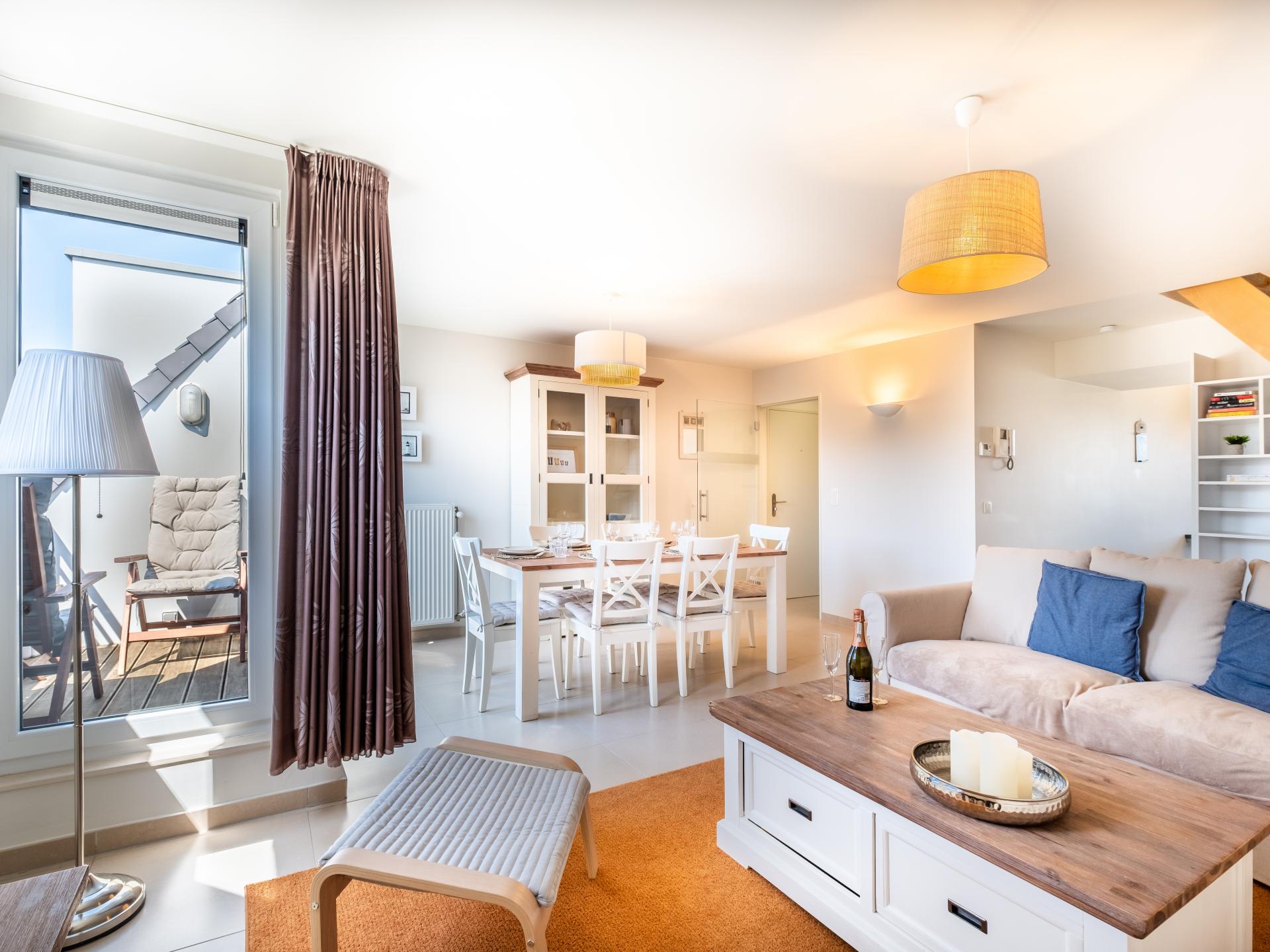 Duplex appartement in hartje Koksijde, 700 m van zee (6 pers.) - foto 7
