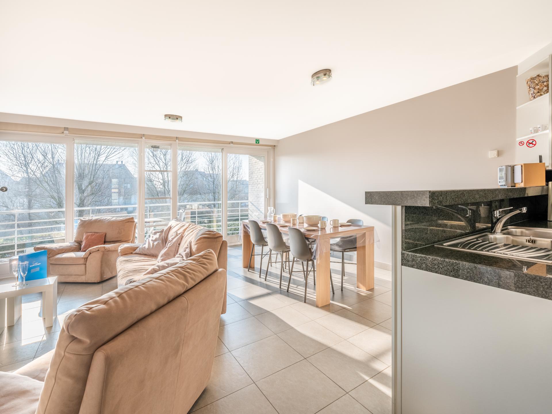 Zonnig appartement op 50 meter van het strand in Sint-Idesbald - foto 11