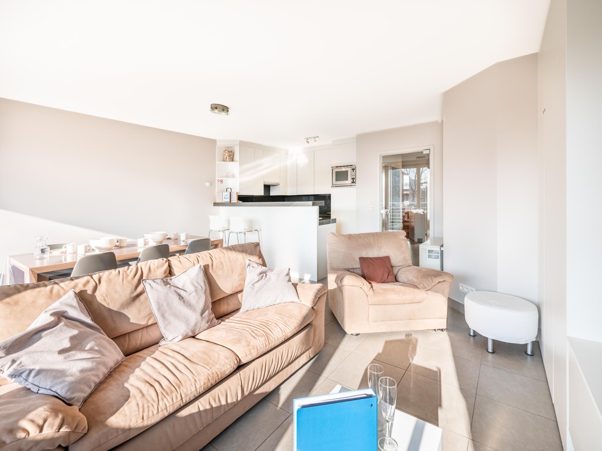 Zonnig appartement op 50 meter van het strand in Sint-Idesbald - foto 8