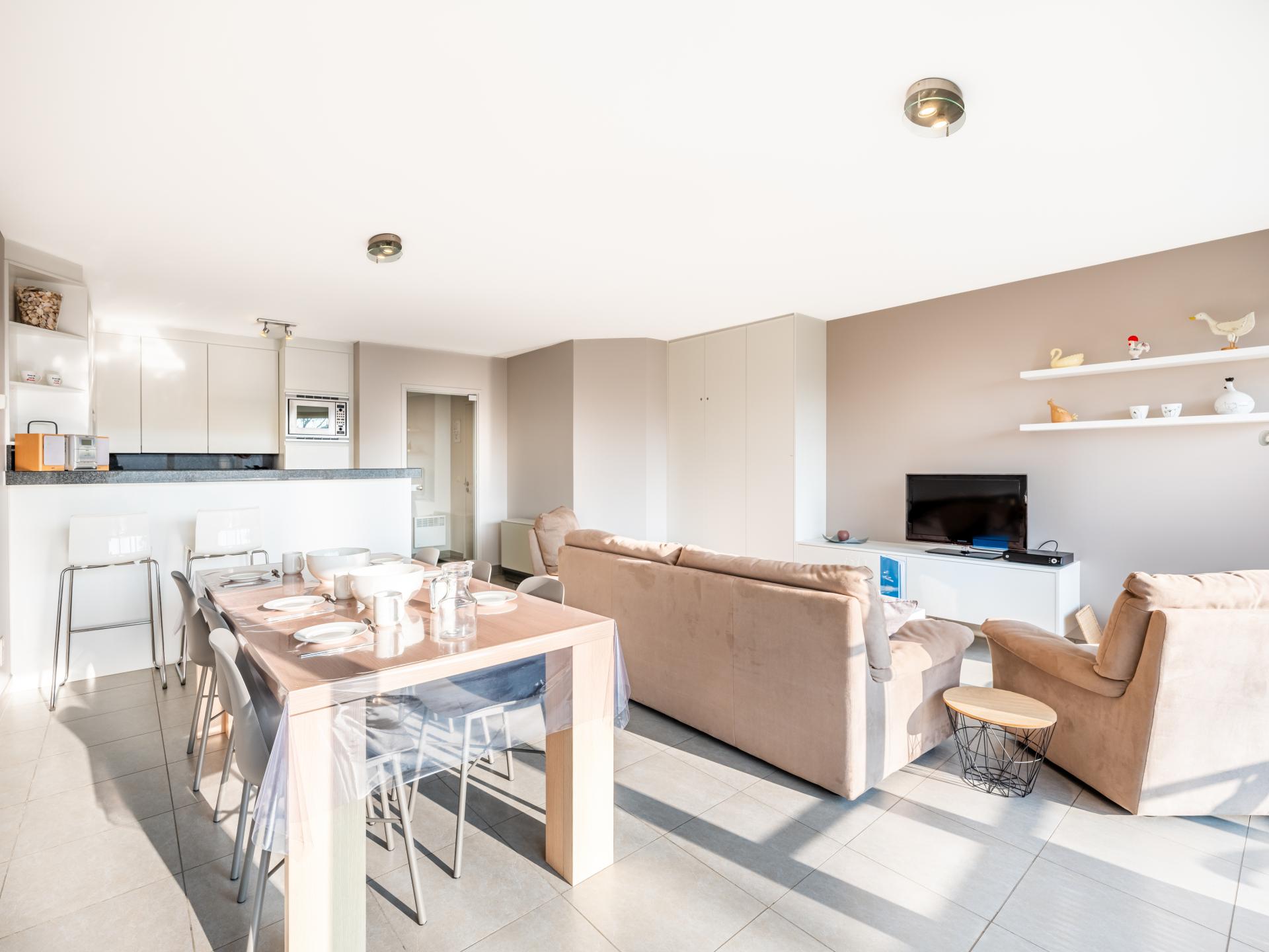 Zonnig appartement op 50 meter van het strand in Sint-Idesbald - foto 9