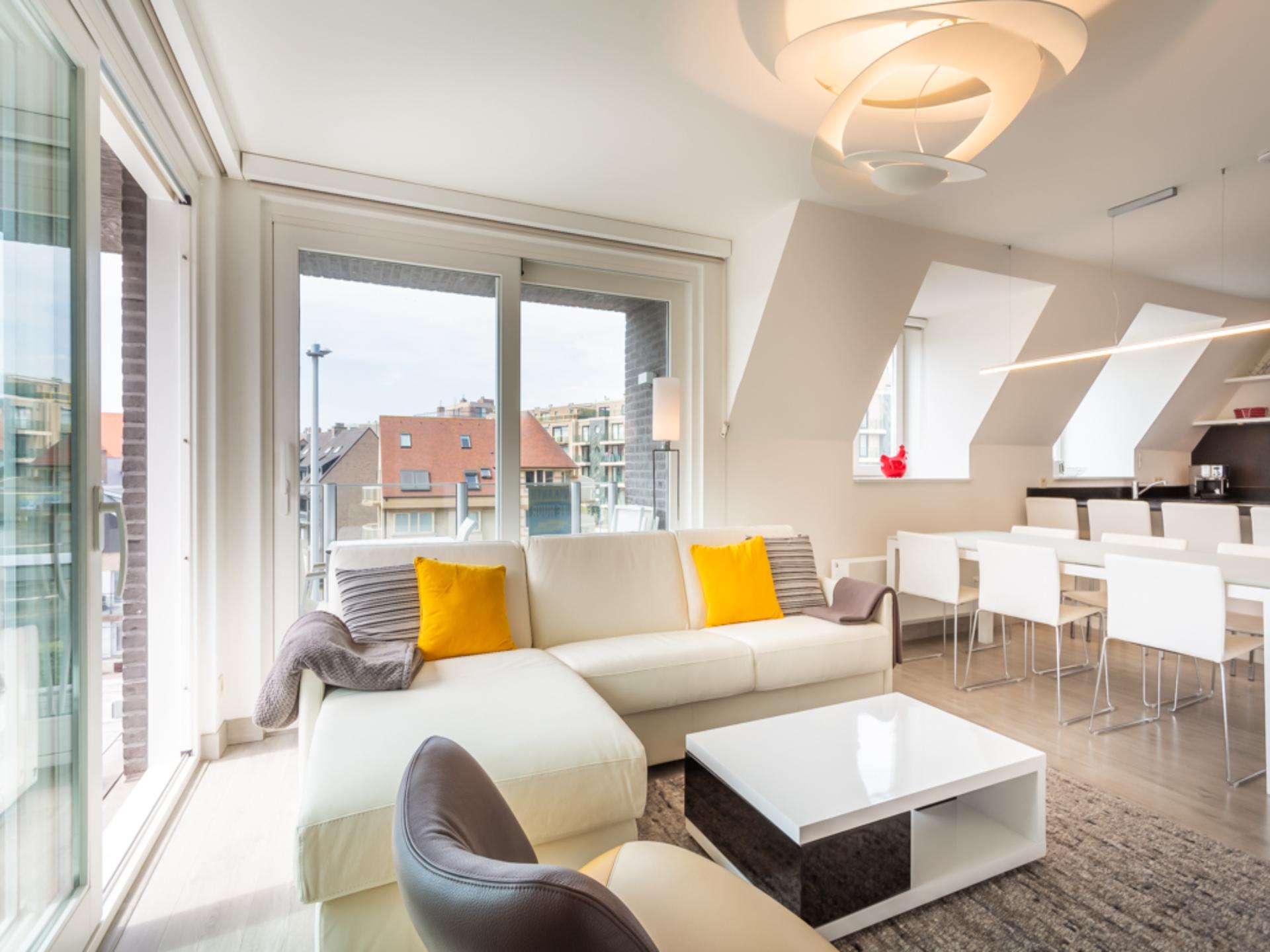 4-persoons lichtrijk hoekappartement in centrum Koksijde - foto 4