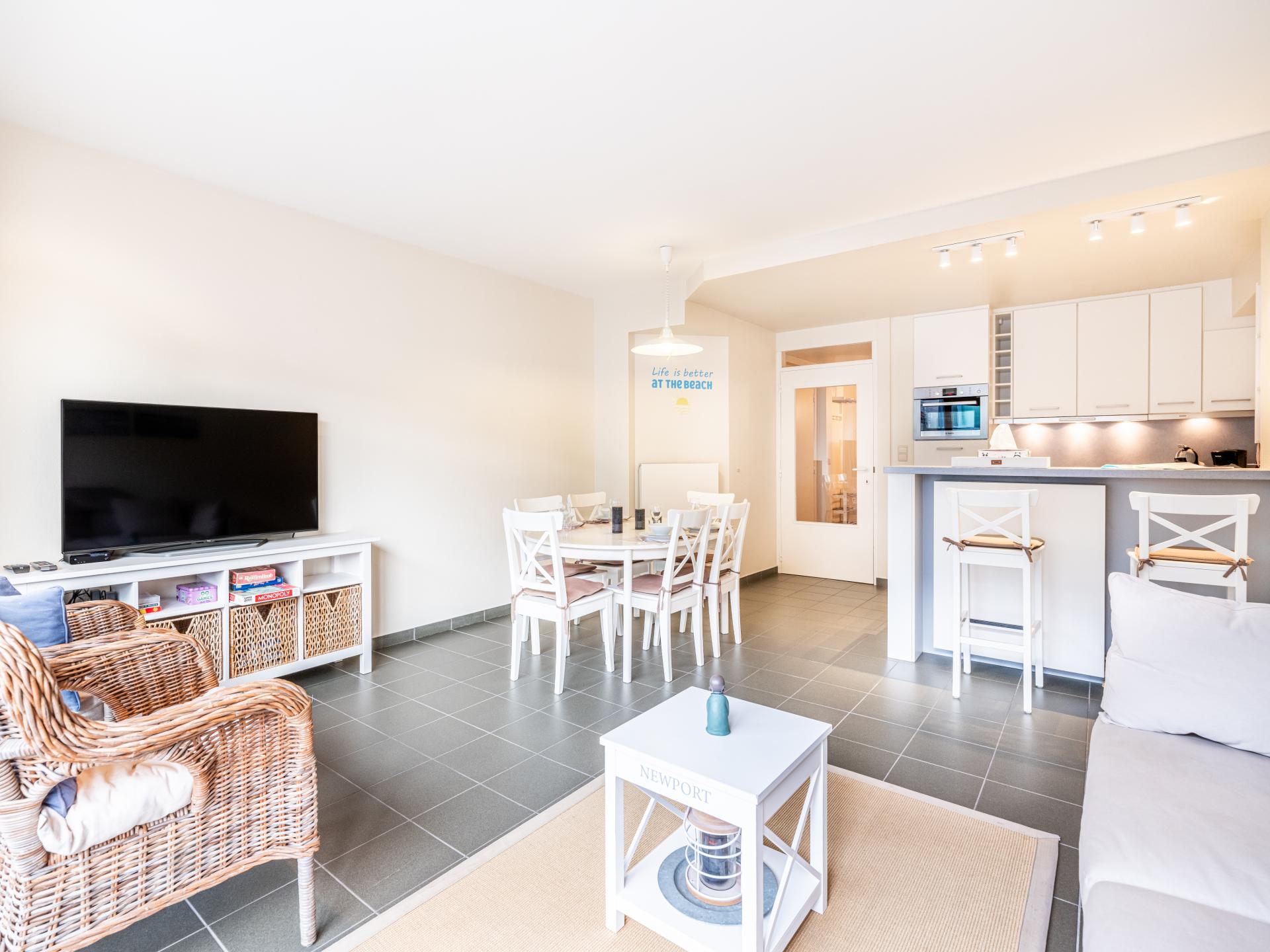 Appartement aan zee in Sint-Idesbald voor 6 personen - foto 7