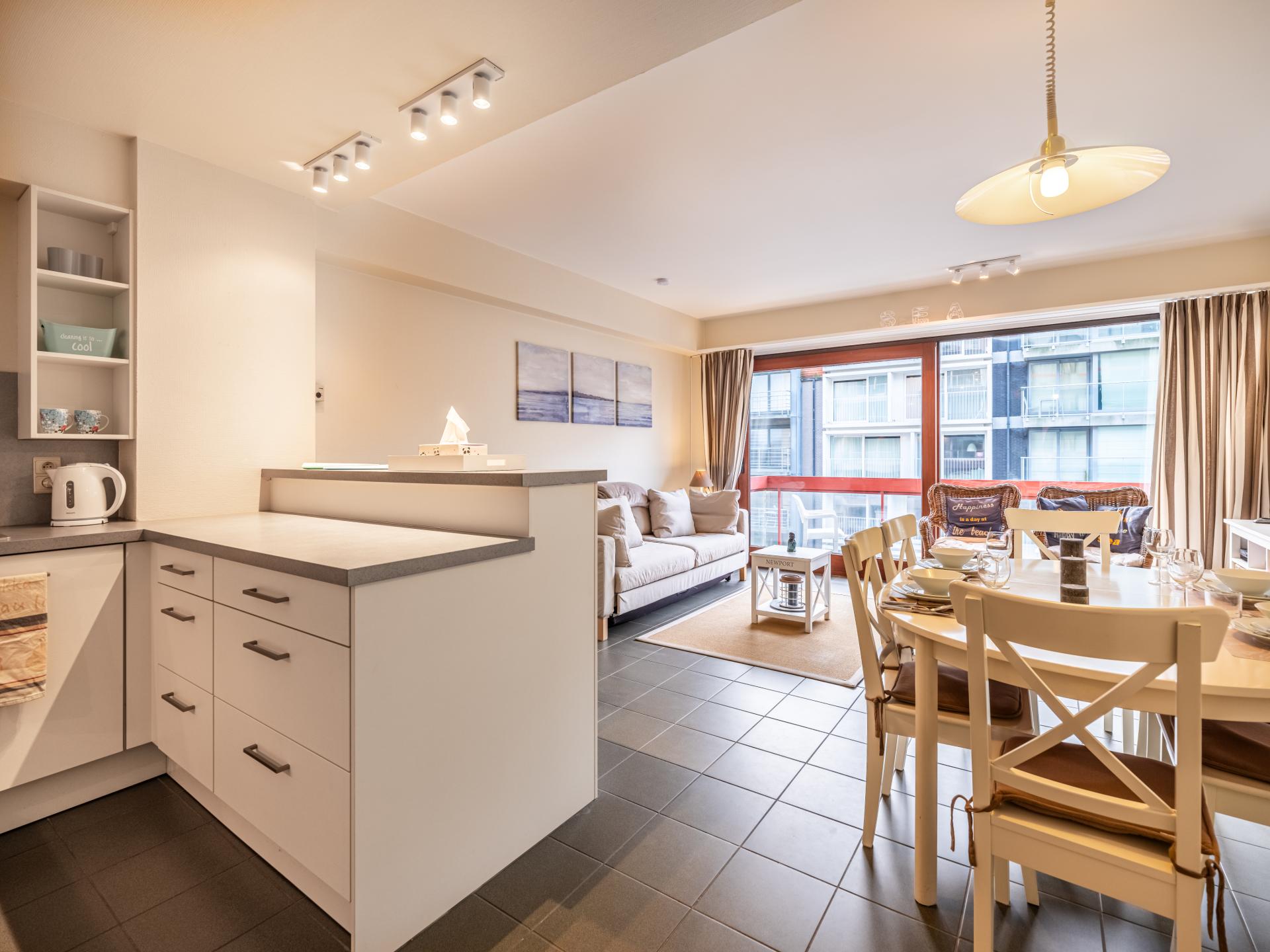 Appartement aan zee in Sint-Idesbald voor 6 personen - foto 1