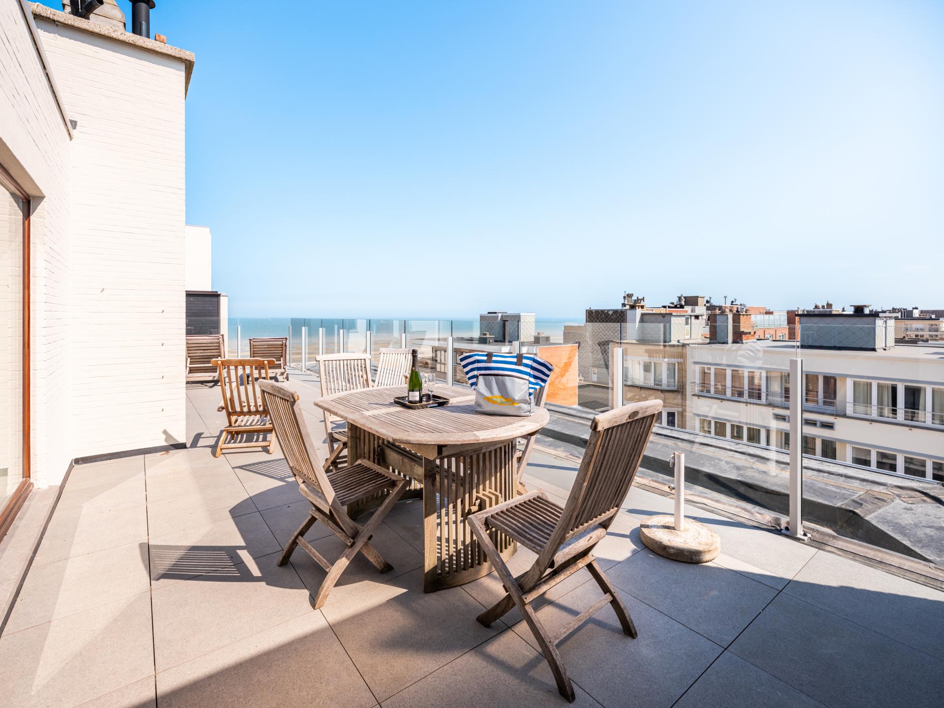 Appartement in het centrum van Koksijde met zeezicht en terras - foto 17
