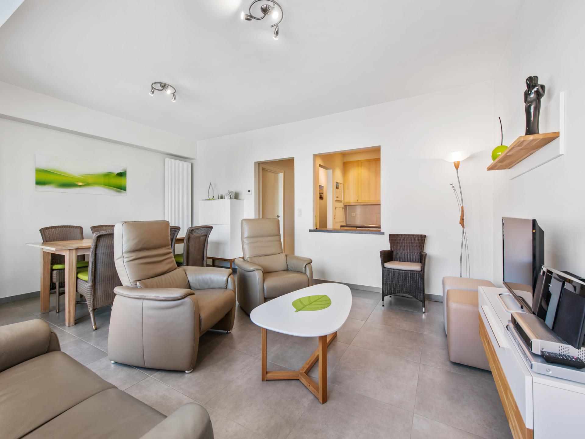 6-persoons appartement in hartje Koksijde, 500 m van zee - foto 8