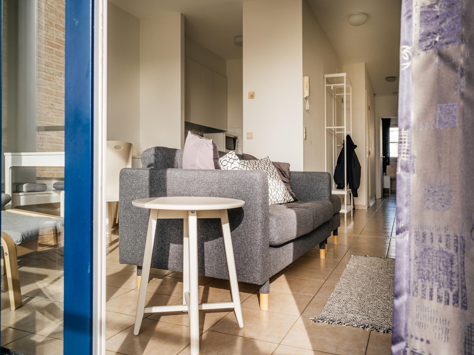 Zonnig appartement voor 6 op 150m van strand en centrum Sint-Idesbald - foto 9