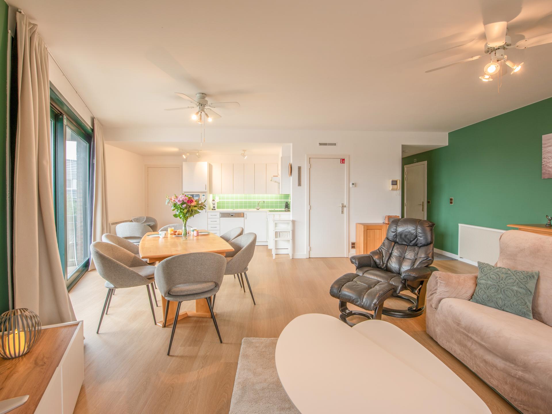 Aan zee: 7-persoons appartement in centrum Koksijde - foto 10