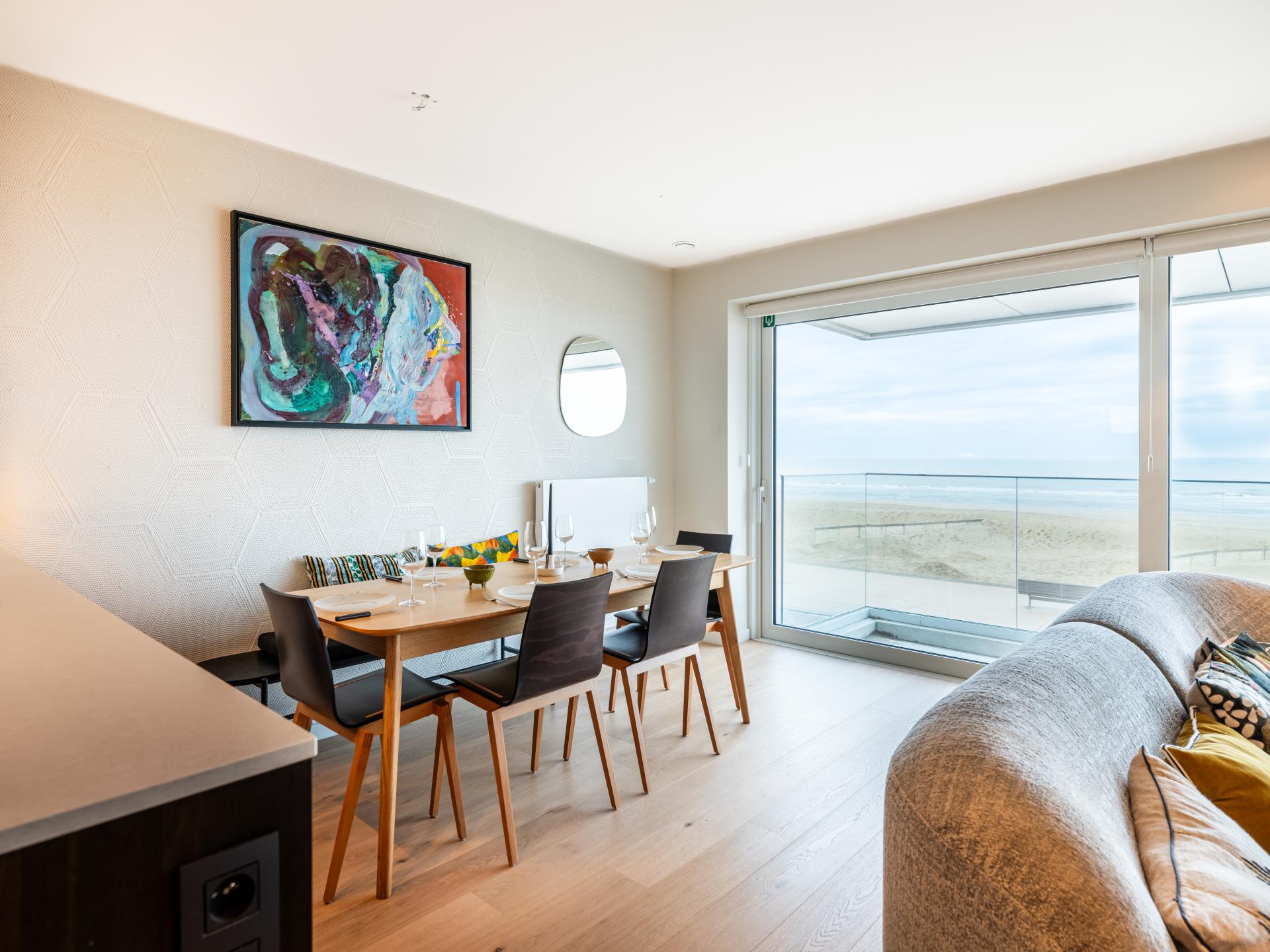 Luxe appartement op de dijk met panoramisch zeezicht in Sint-Idesbald - foto 4