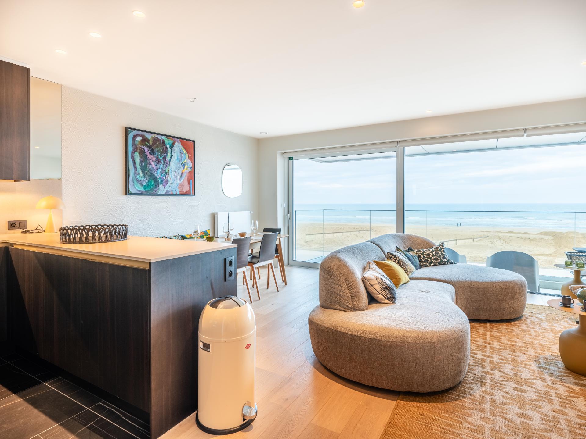 Luxe appartement op de dijk met panoramisch zeezicht in Sint-Idesbald - foto 7