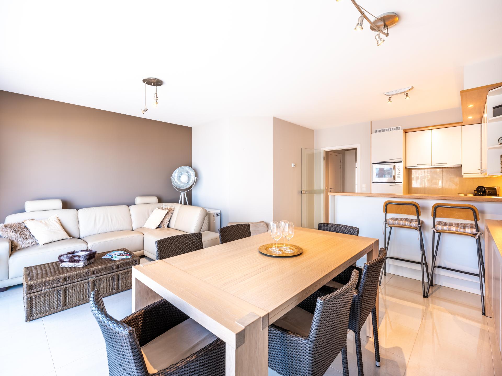 Appartement in het centrum van Koksijde met lateraal zeezicht - foto 8