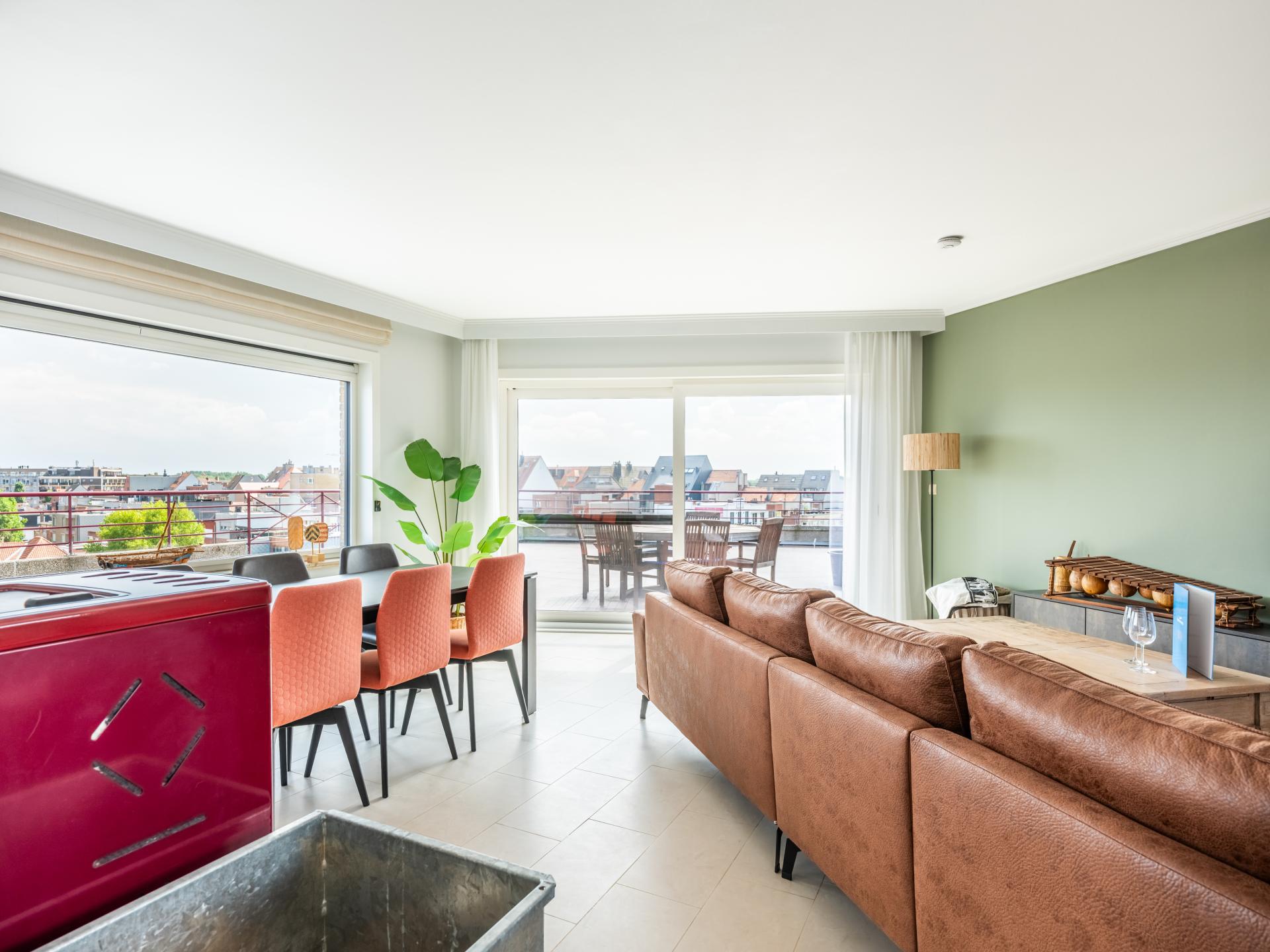 Centraal gelegen penthouse in Koksijde met dakterras en 3 slaapkamers - foto 7