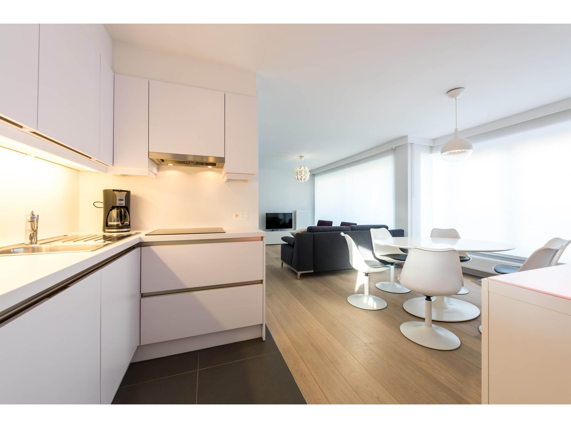 Aan zee: Modern appartement met zijdelings zeezicht in Koksijde - foto 5