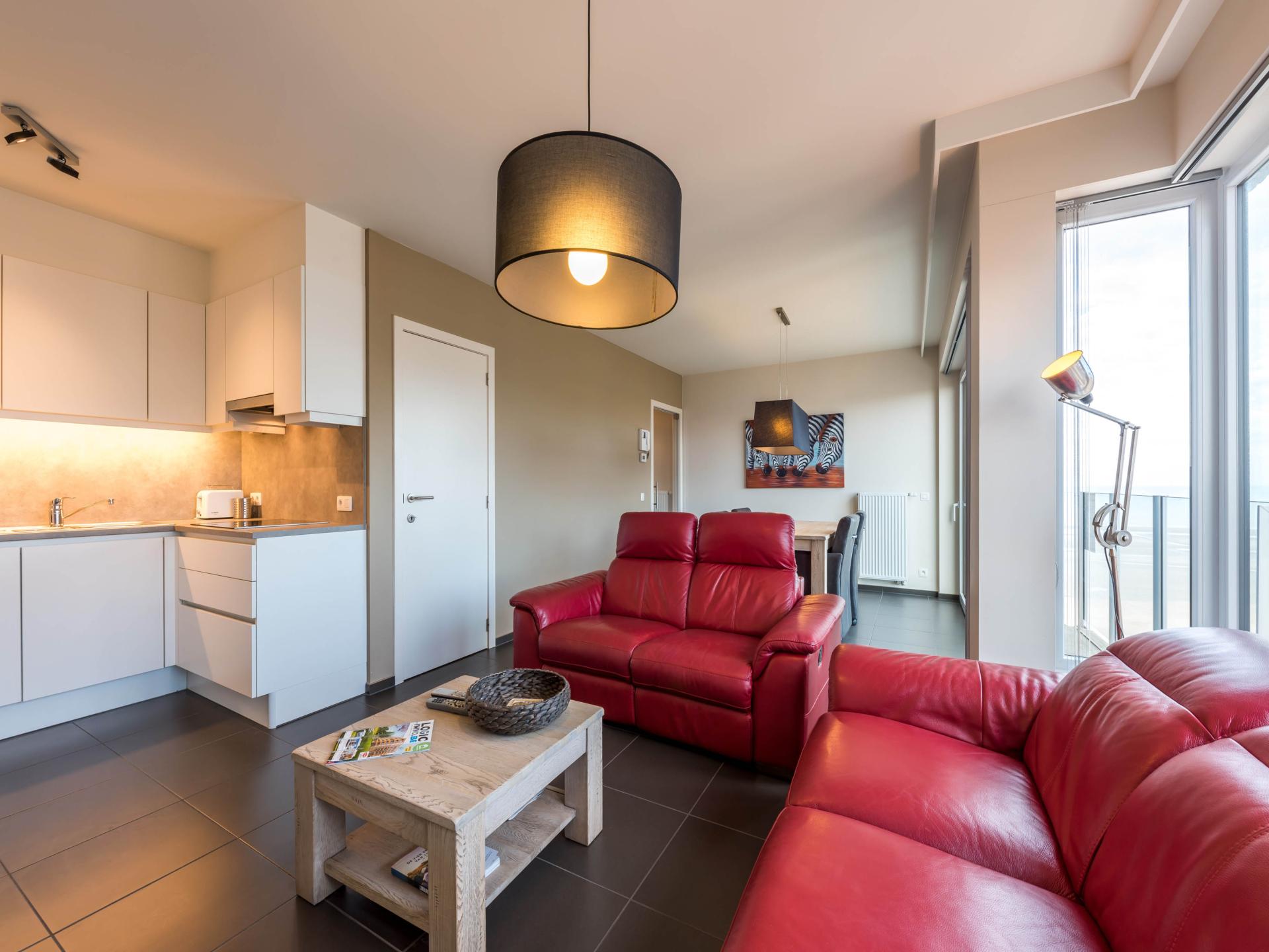 In het centrum: modern 4-persoons appartement aan zee in Koksijde - foto 9