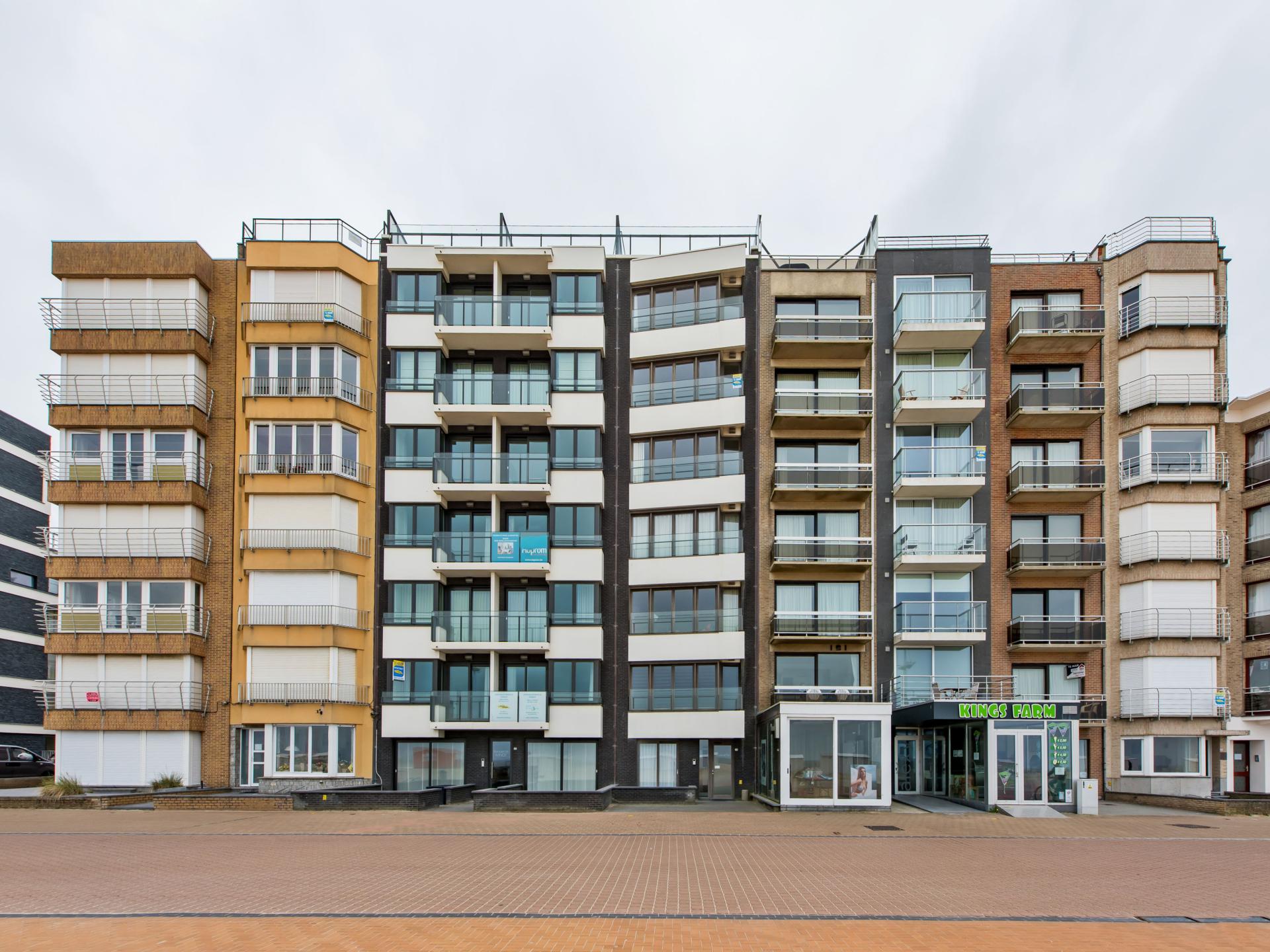 Frontaal zeezicht appartement op de Zeedijk met garage, 20m van strand - foto 6