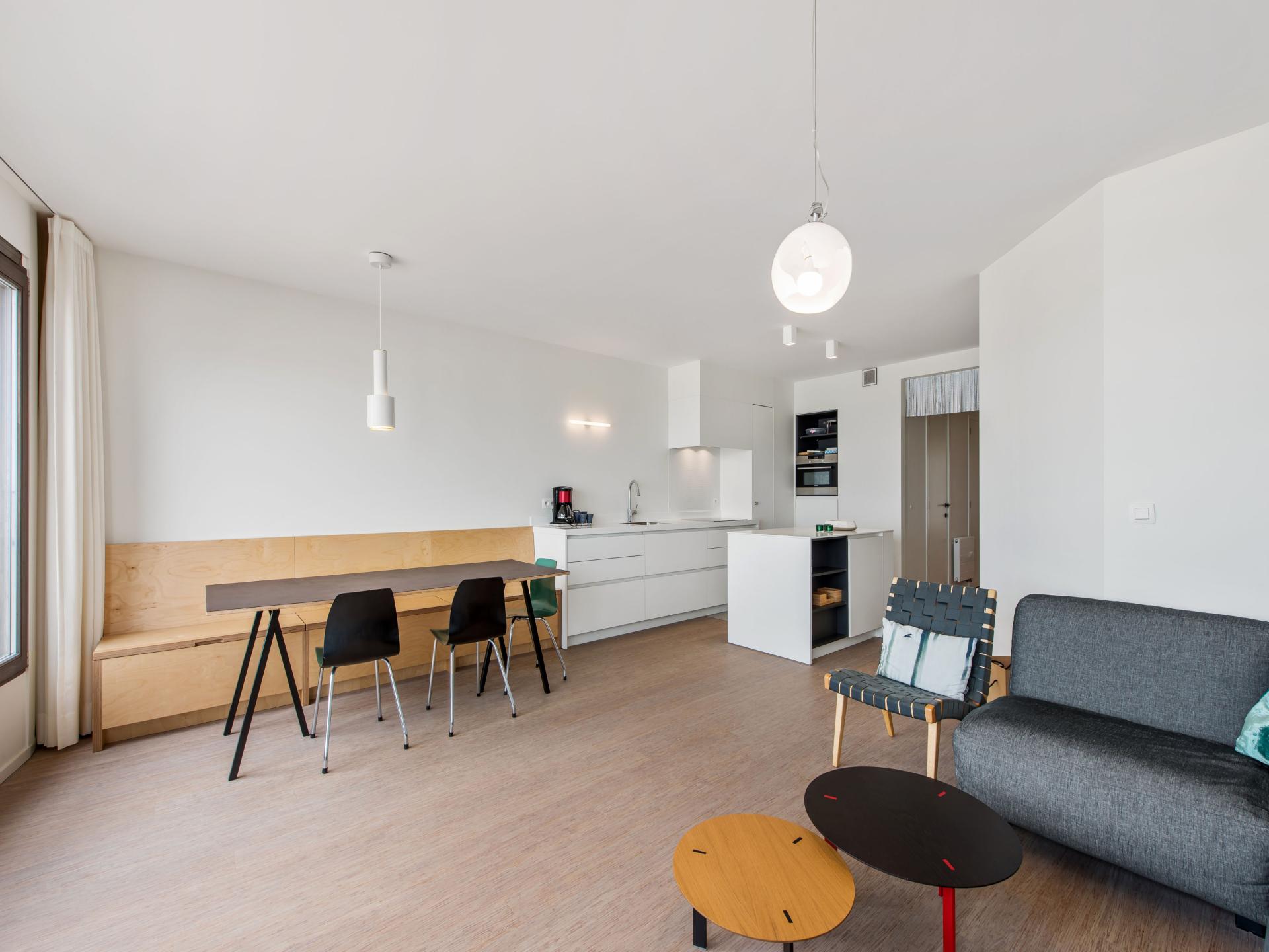 Frontaal zeezicht appartement op de Zeedijk met garage, 20m van strand - foto 4