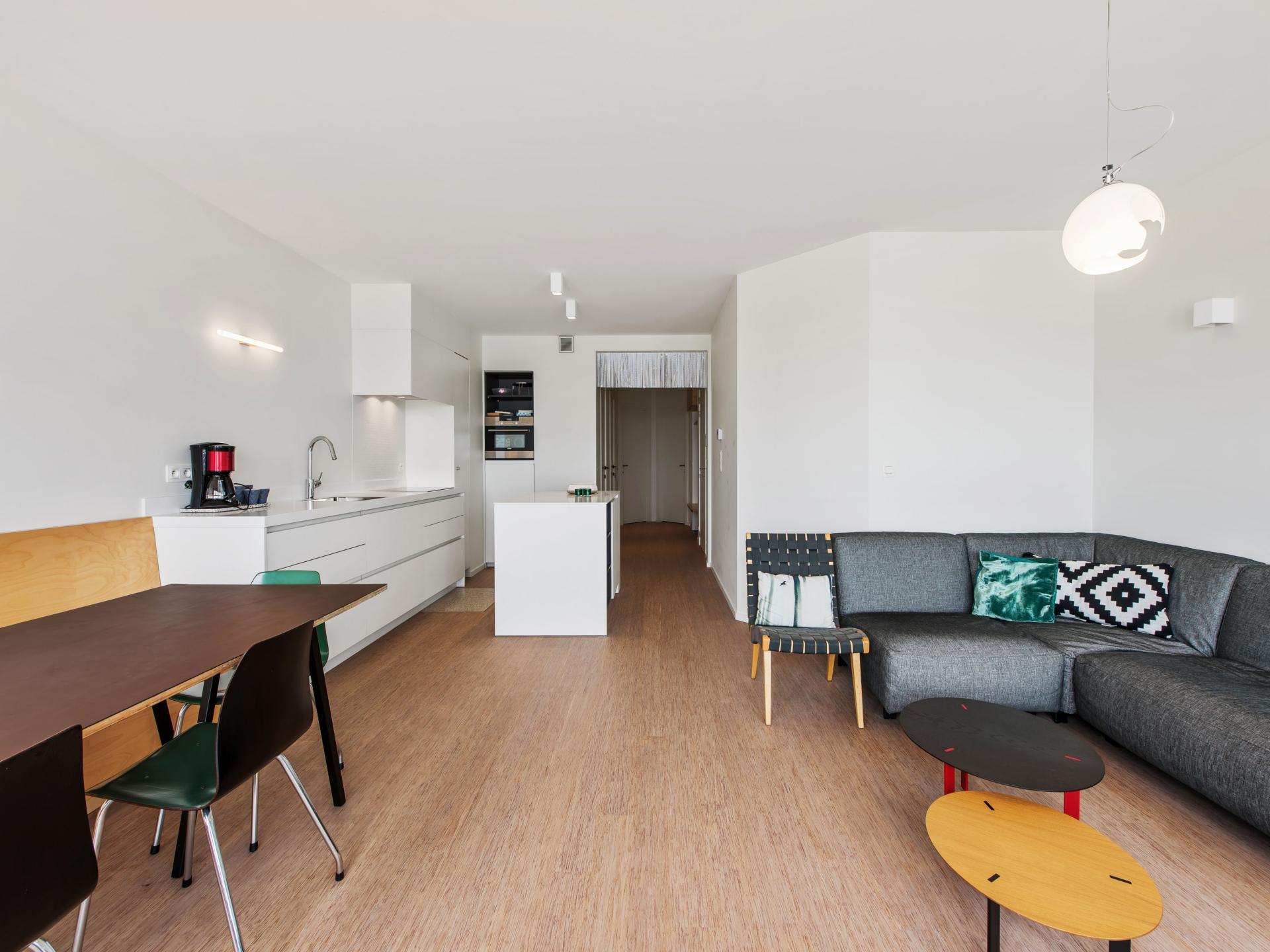 Frontaal zeezicht appartement op de Zeedijk met garage, 20m van strand - foto 7