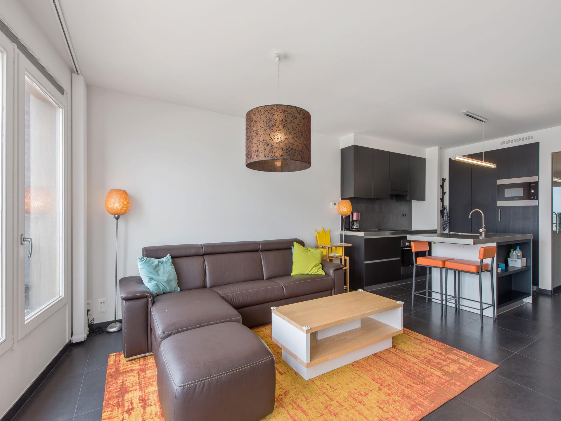 Frontaal zeezicht appartement op Zeedijk met garage, 10m van strand - foto 5