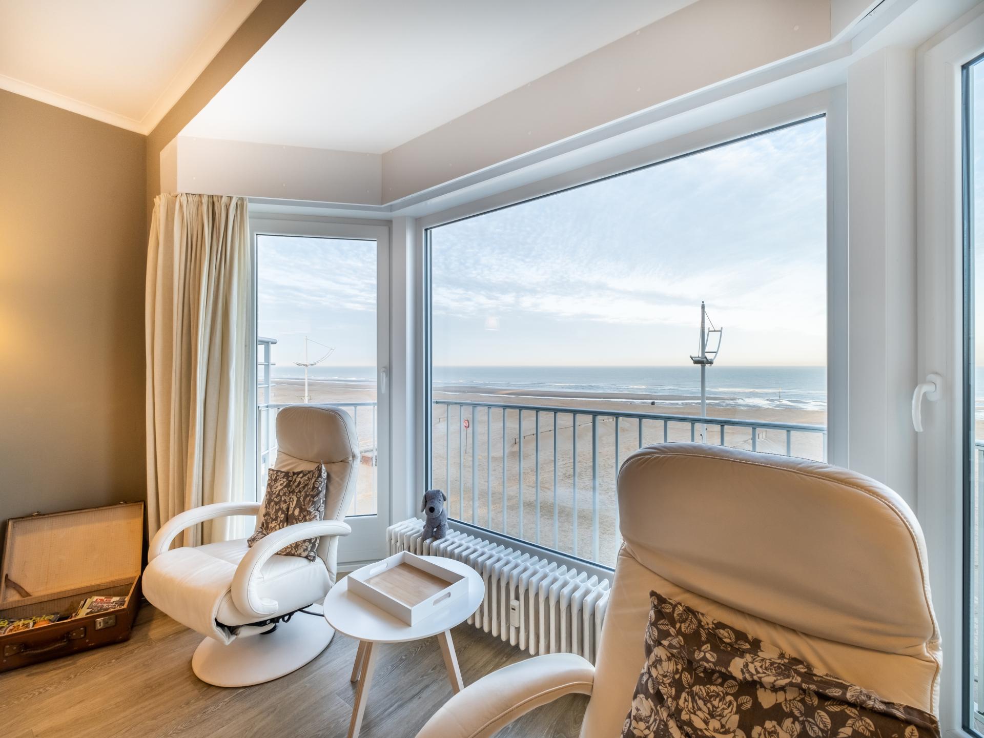 Landelijk appartement met zeezicht direct aan het strand van Koksijde - foto 4