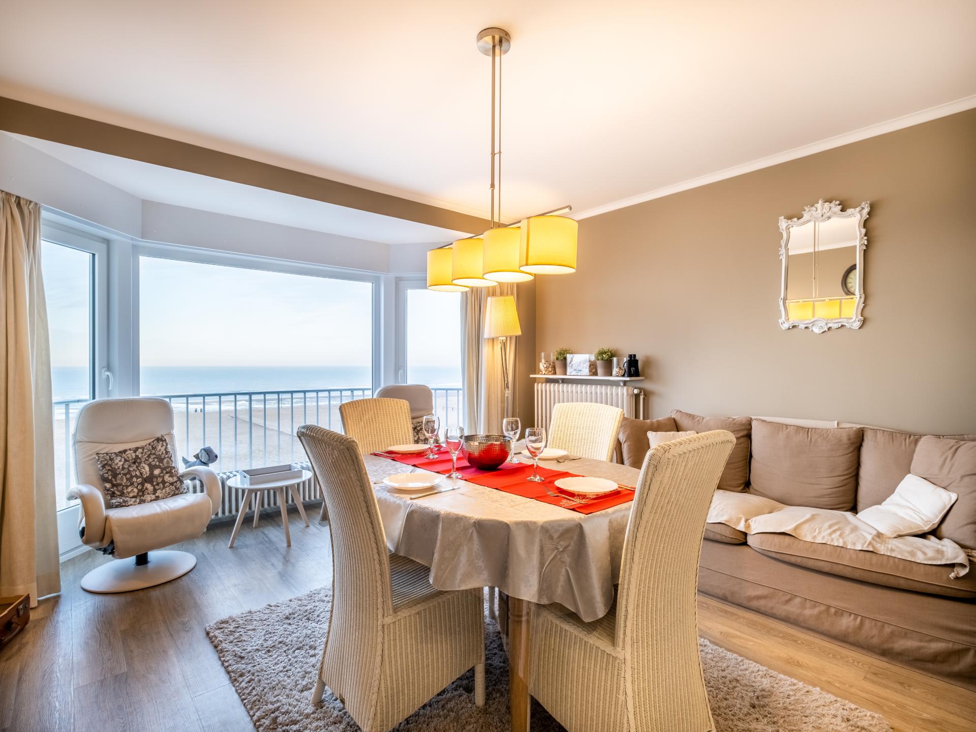 Landelijk appartement met zeezicht direct aan het strand van Koksijde - foto 2