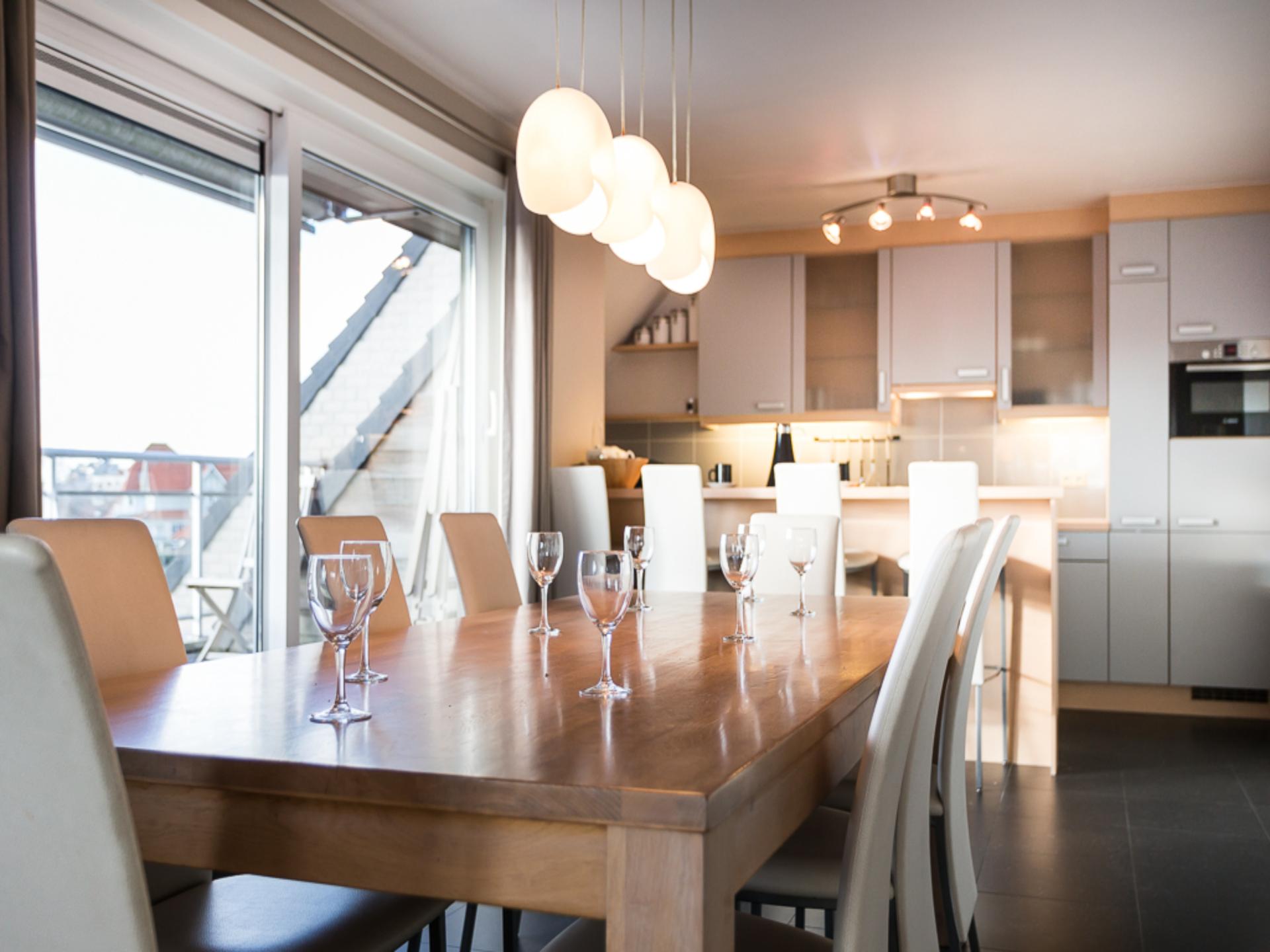 Op 350 m van zee: modern 6-persoons penthouse in Koksijde - foto 9