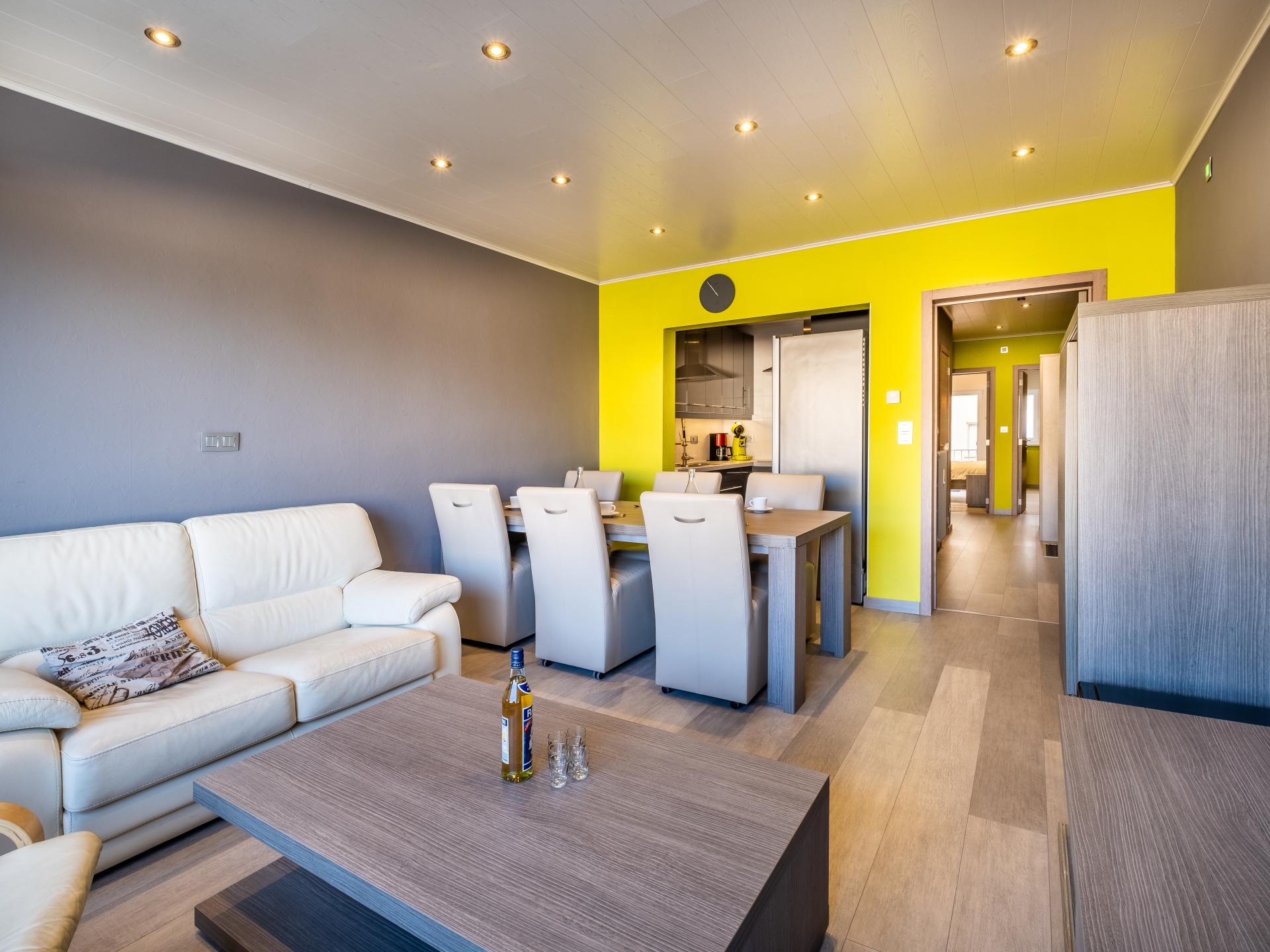 Frontaal zeezicht appartement voor 6 op de Zeedijk van Koksijde - foto 9