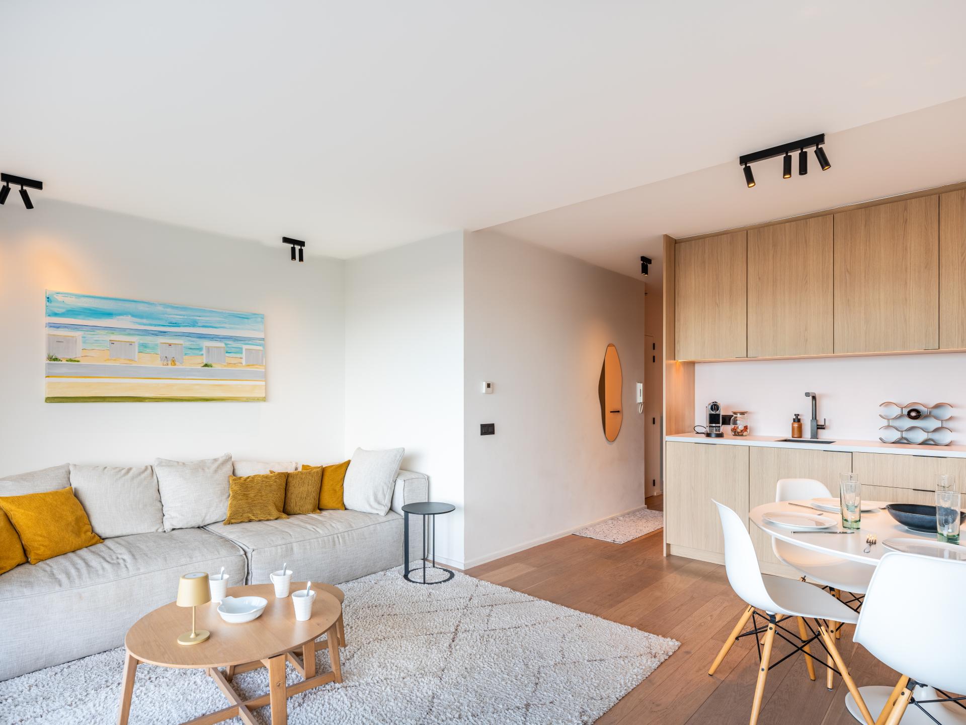 Luxe appartement met frontaal zeezicht op 10 meter van het strand in Sint-Idesbald - foto 10