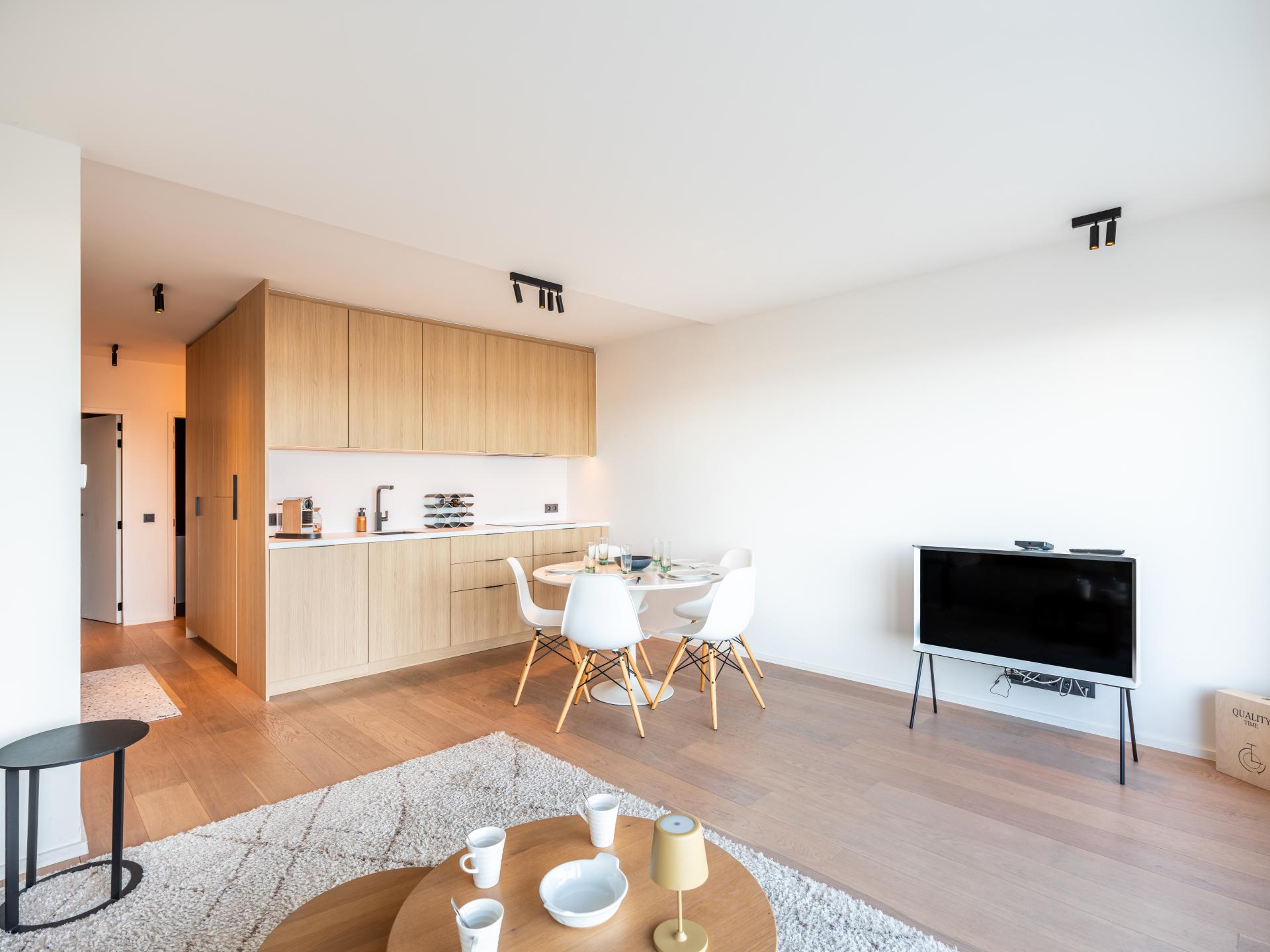 Luxe appartement met frontaal zeezicht op 10 meter van het strand in Sint-Idesbald - foto 11