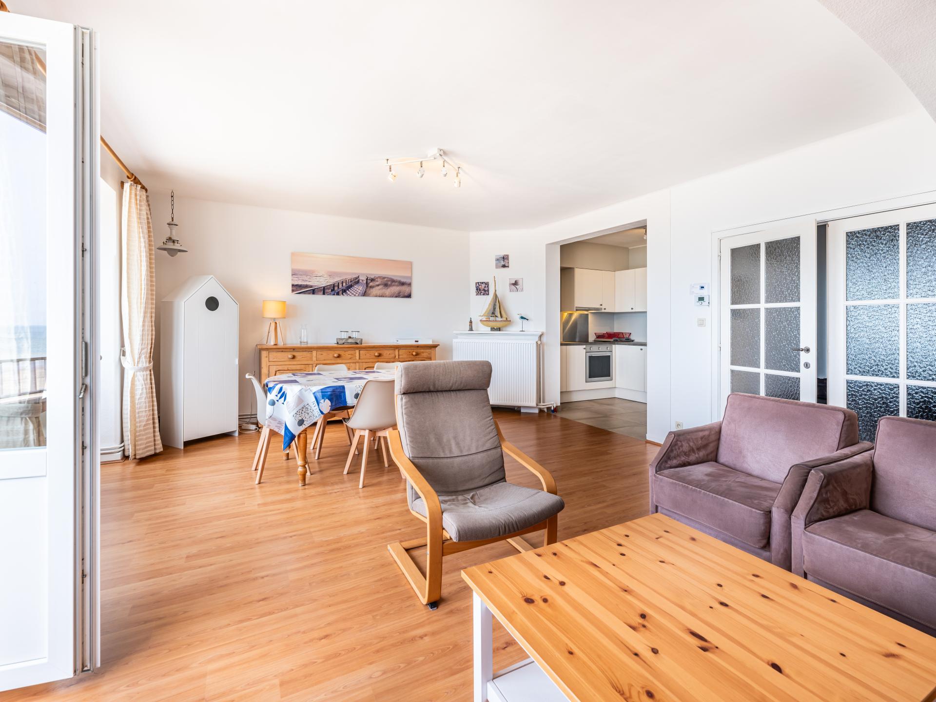 Familieappartement met zeezicht op de dijk van Koksijde voor 8 personen - foto 8