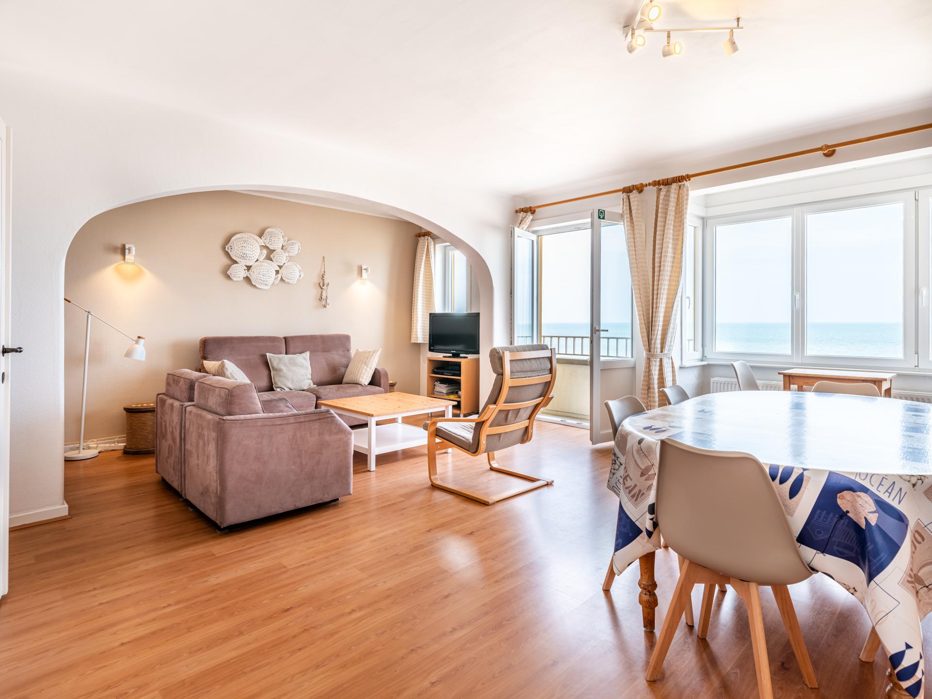 Familieappartement met zeezicht op de dijk van Koksijde voor 8 personen - foto 2