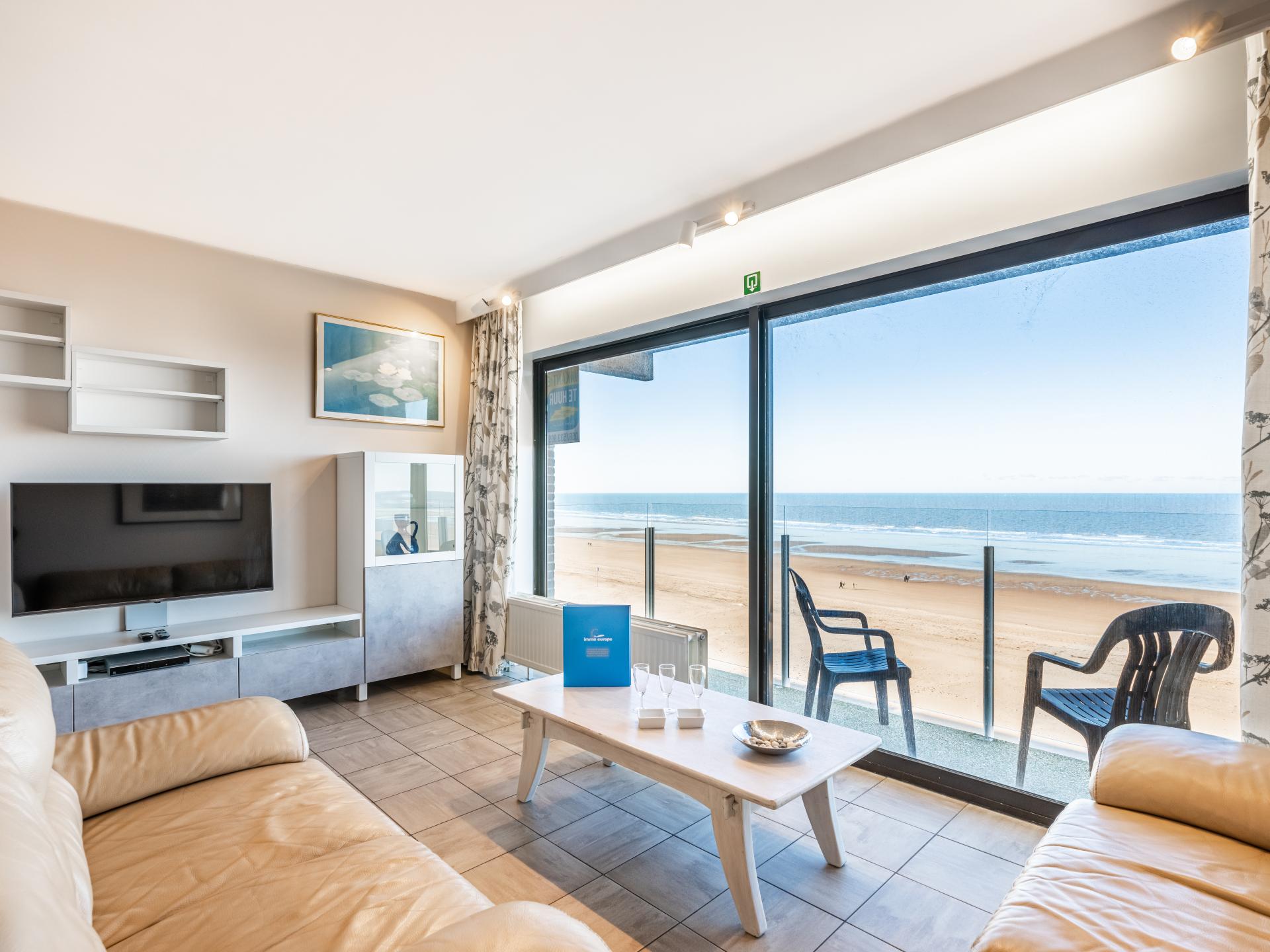 Appartement aan zee met zeezicht in Sint-Idesbald (6 pers.) - foto 1