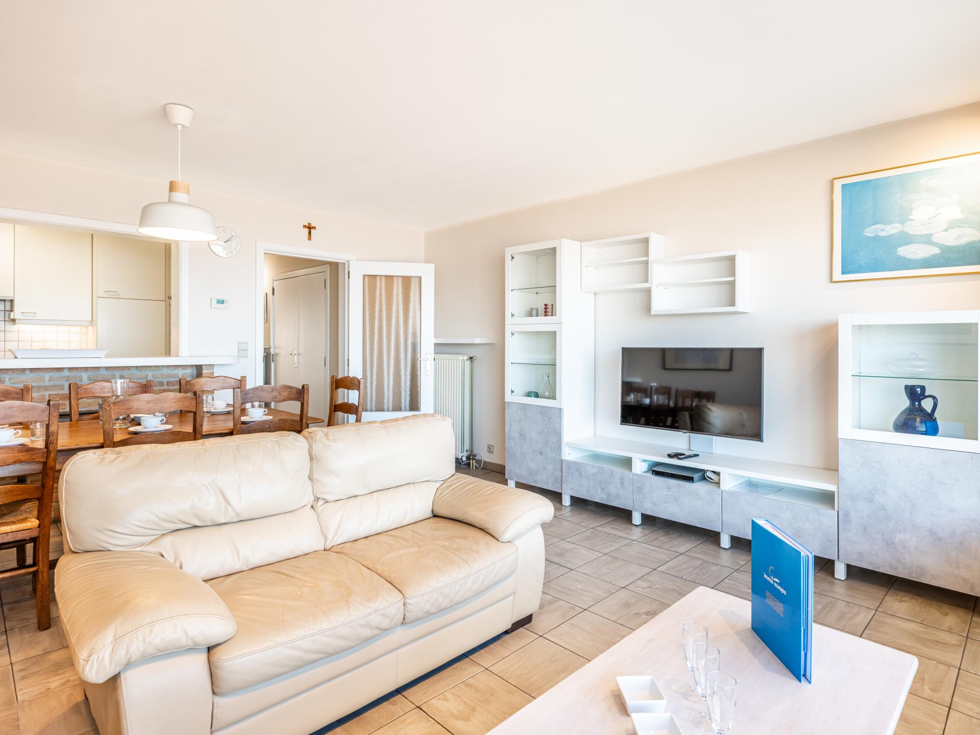 Appartement aan zee met zeezicht in Sint-Idesbald (6 pers.) - foto 7