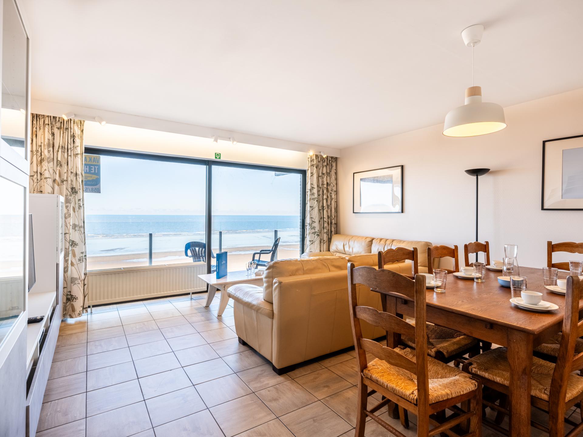 Appartement aan zee met zeezicht in Sint-Idesbald (6 pers.) - foto 3