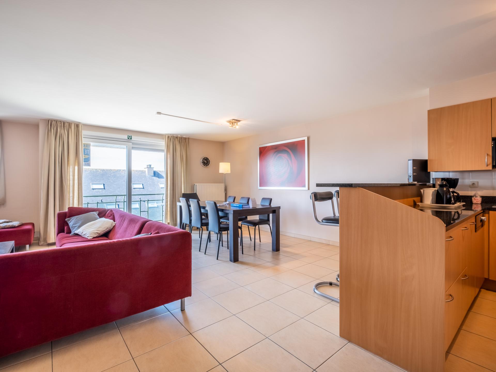 Ruim familieappartement met zeezicht op 150m van het strand in Koksijde - foto 7