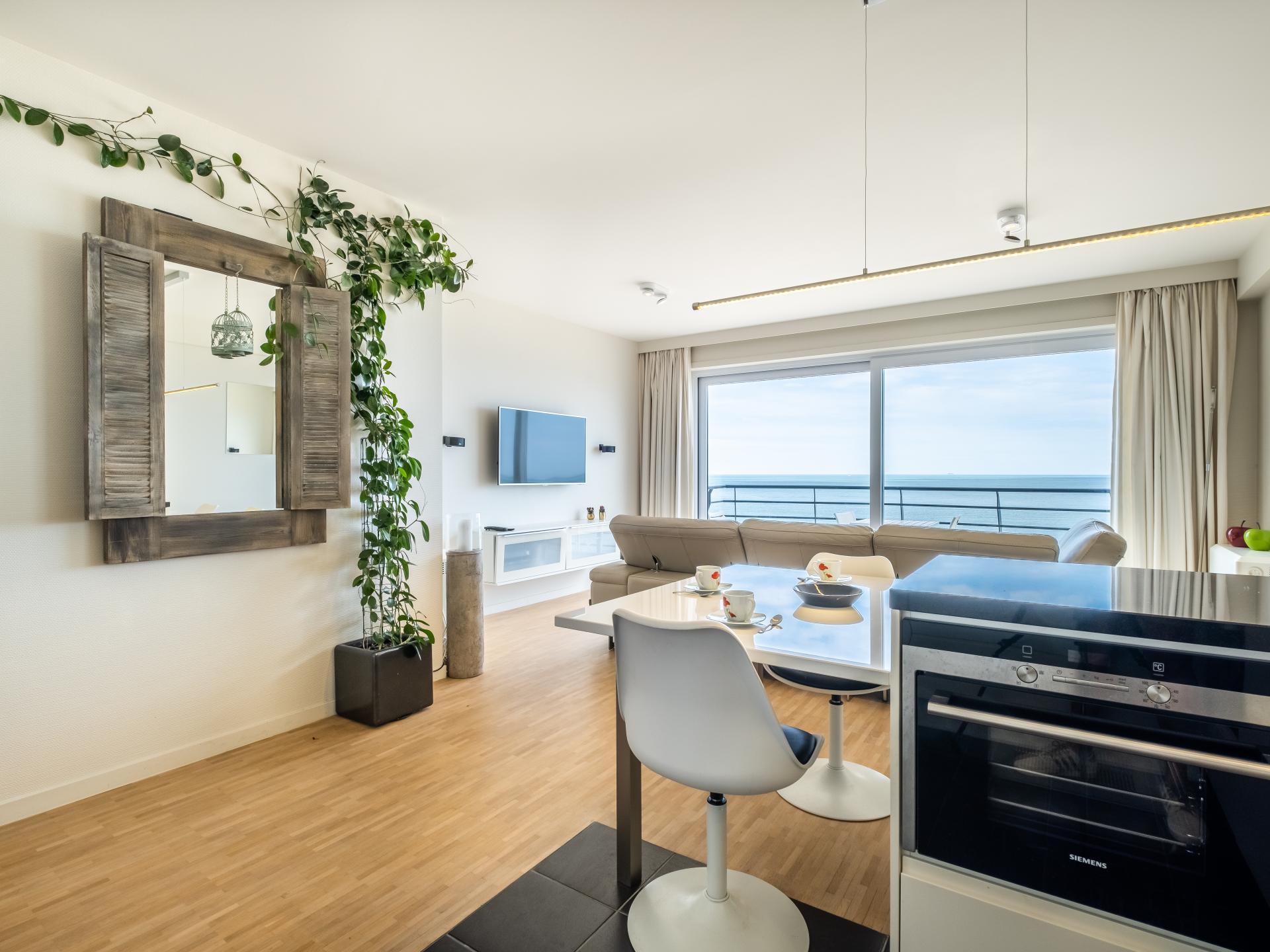 Appartement in het centrum van Koksijde met zeezicht en terras (4 pers.) - foto 1