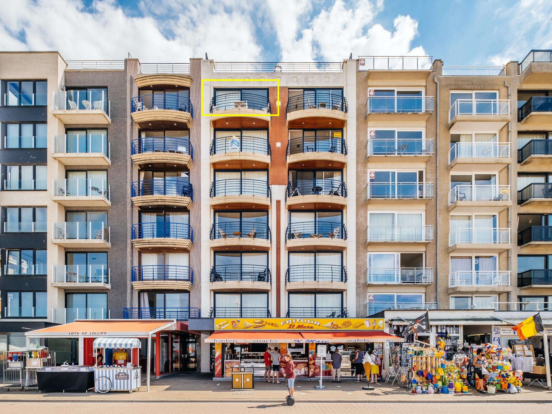Appartement in het centrum van Koksijde met zeezicht en terras (4 pers.) - foto 5
