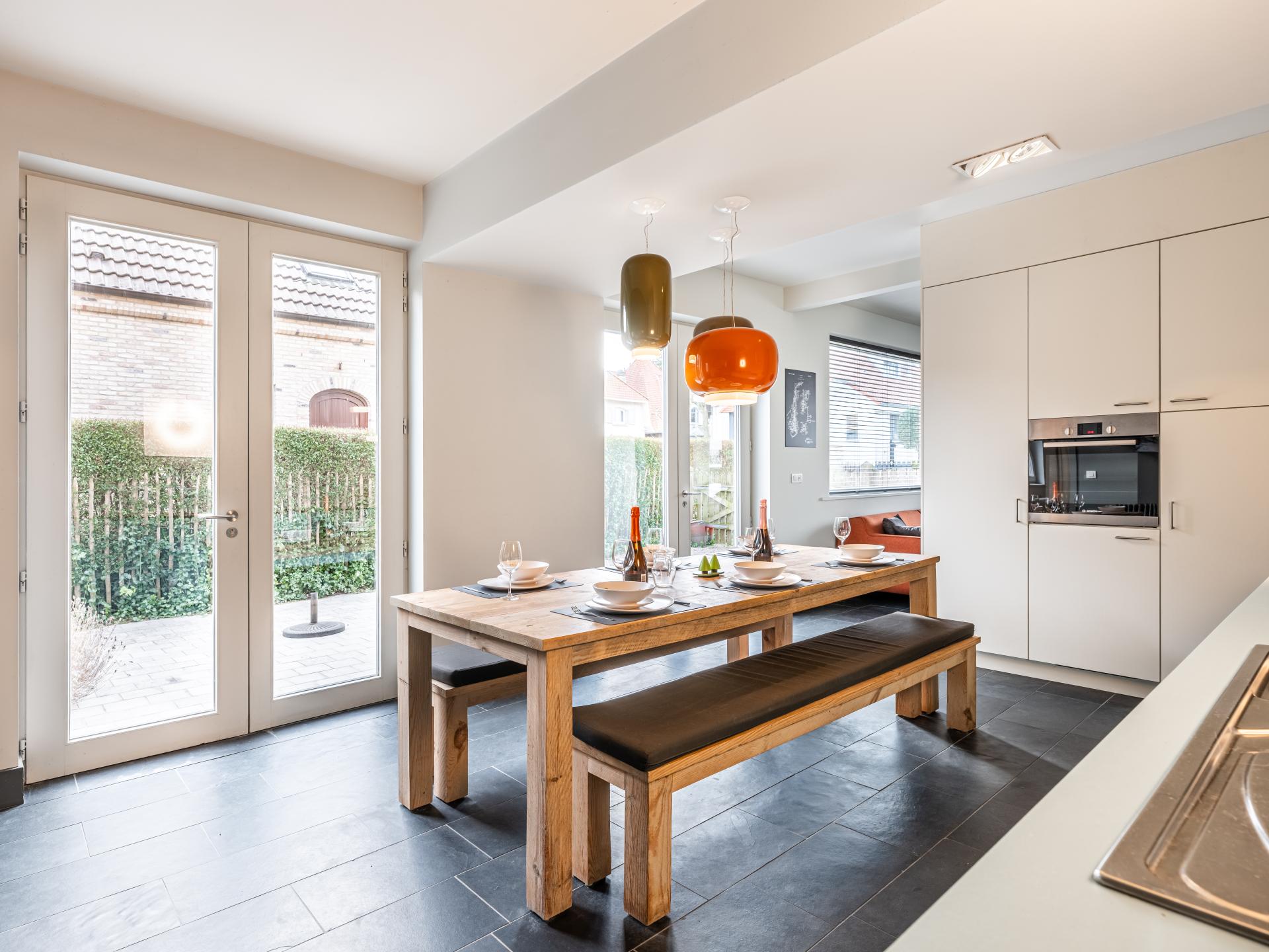 Op 500 m van zee: Gerenoveerd appartement met tuin in Sint-Idesbald - foto 8