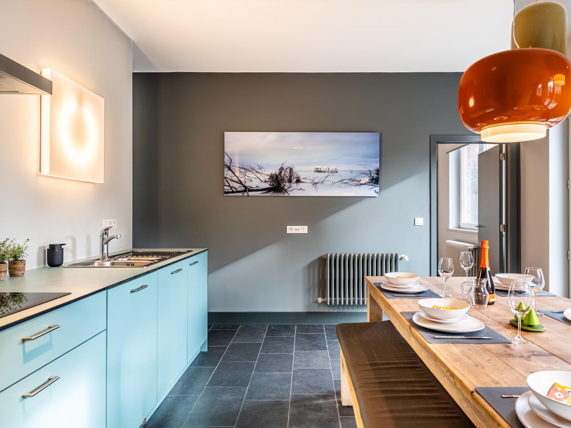 Op 500 m van zee: Gerenoveerd appartement met tuin in Sint-Idesbald - foto 11