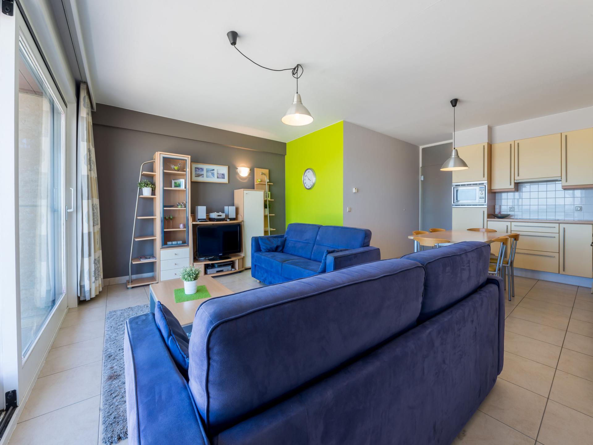Duinzicht vijfde: Zeezichtappartement op 10 meter van het strand in Koksijde - foto 7