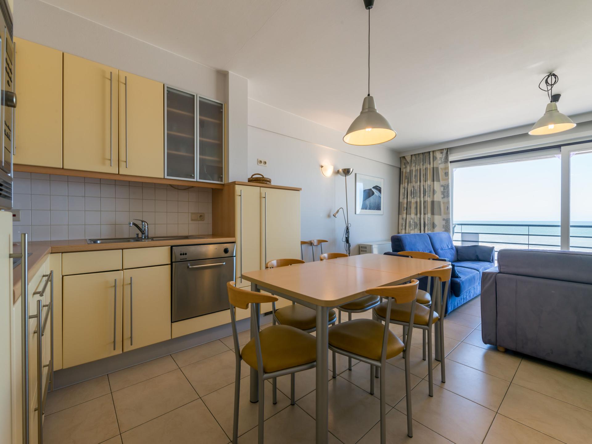 Duinzicht vijfde: Zeezichtappartement op 10 meter van het strand in Koksijde - foto 4