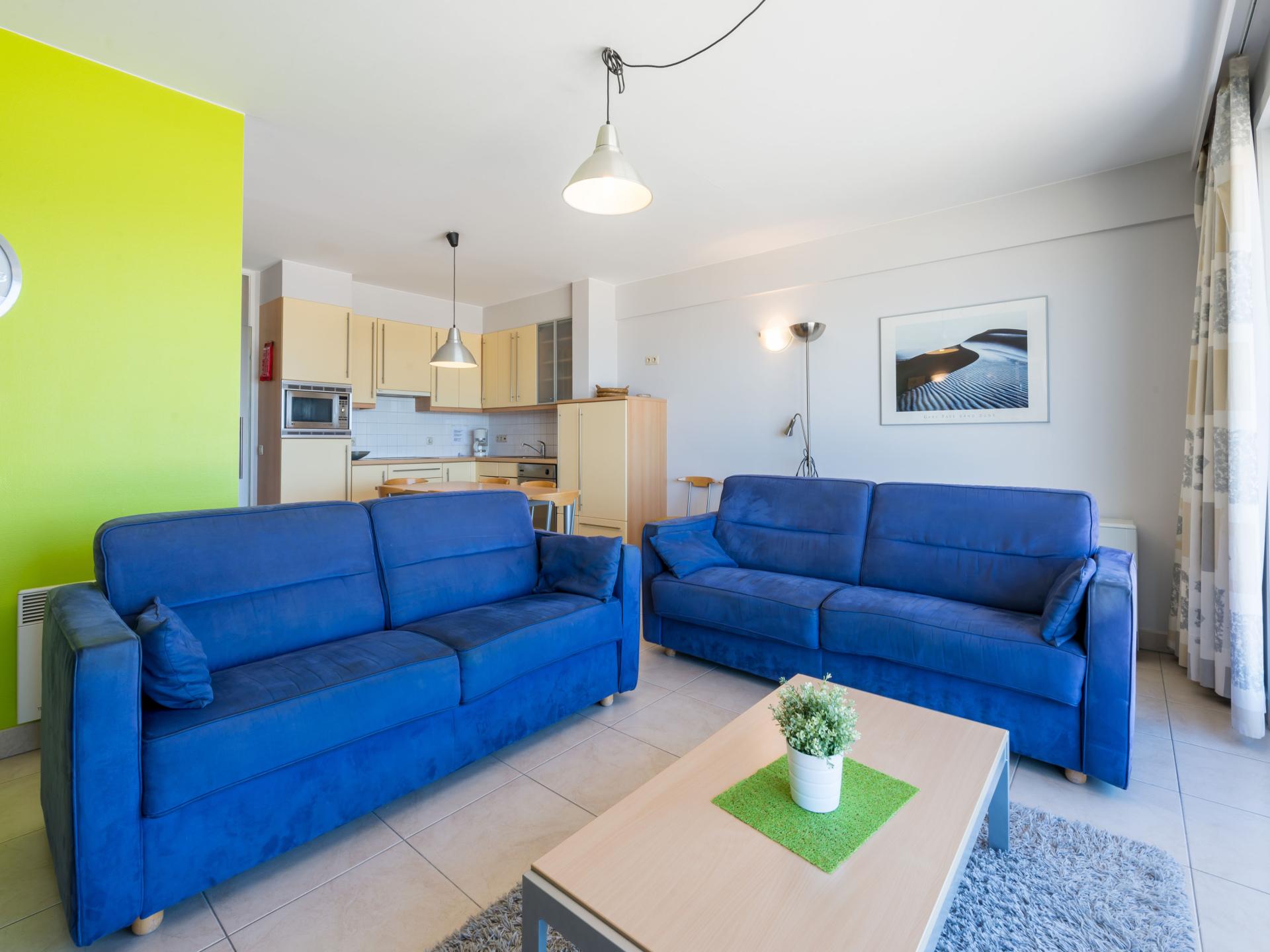 Duinzicht vijfde: Zeezichtappartement op 10 meter van het strand in Koksijde - foto 8