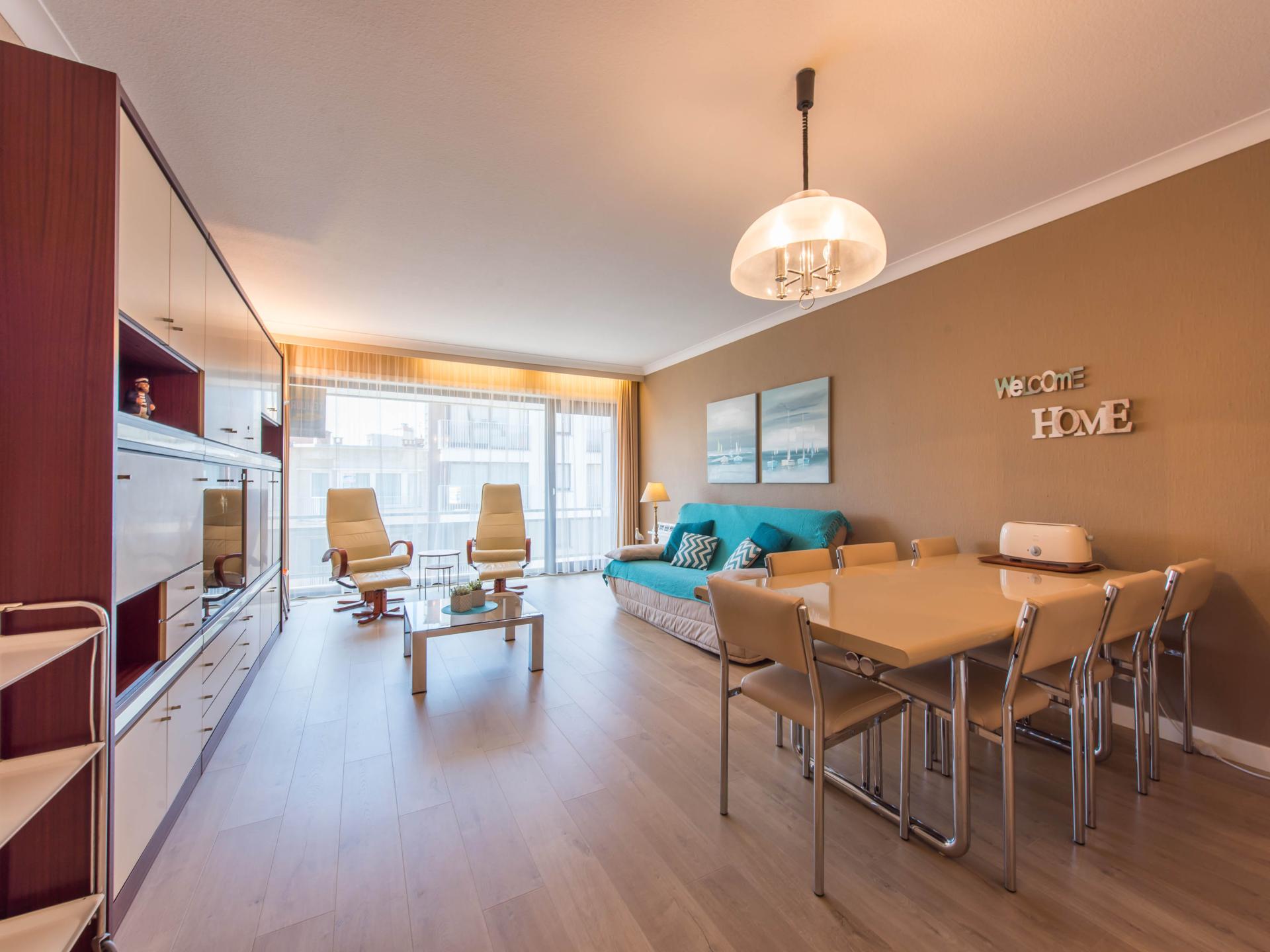 Klassiek appartement met balkon en garage op 100m van strand in Koksijde - foto 2